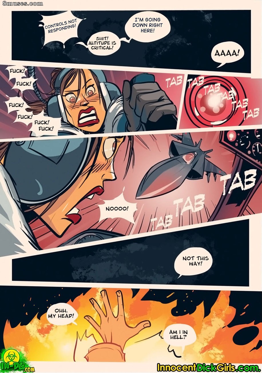 Innocent Dickgirls Comics - Bebe de hielo - Página 4