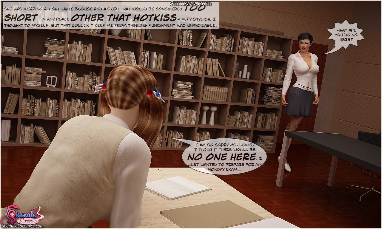 Shemale3DComics.com Collection - La escuela de internado Hotkiss - Página 5