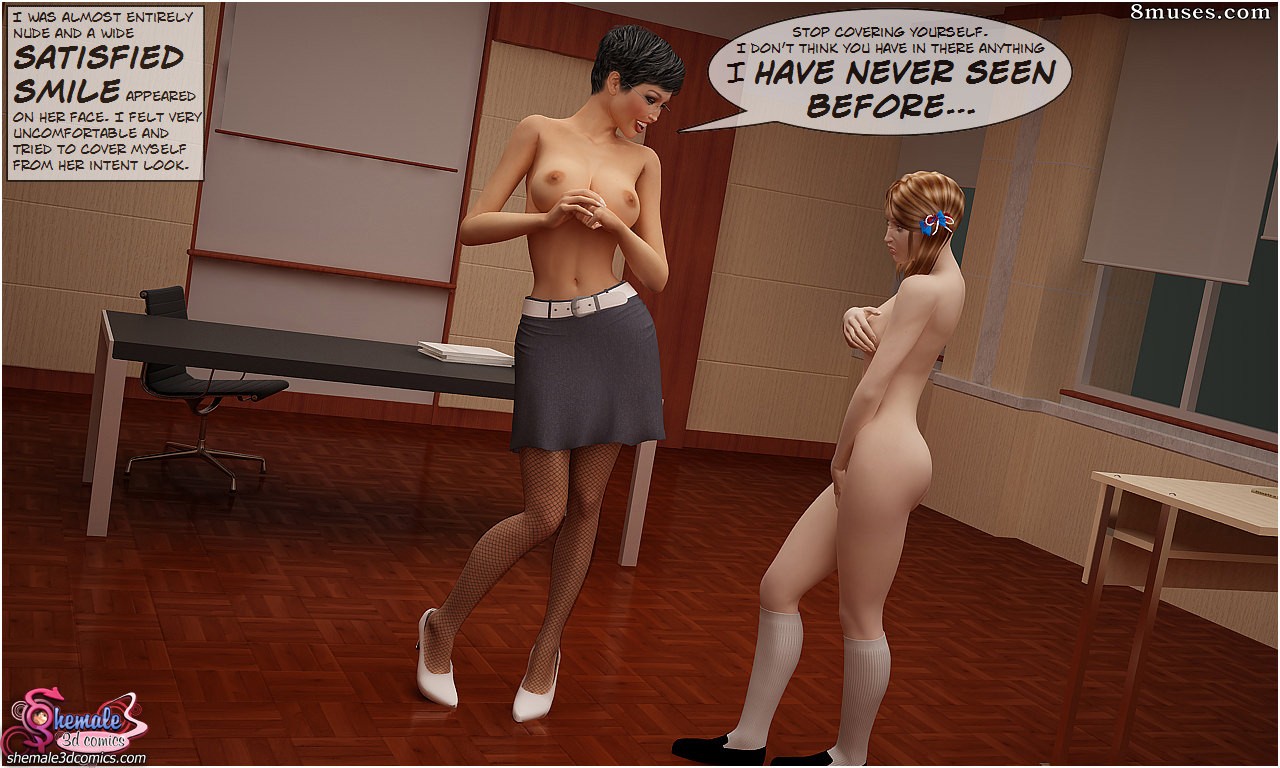 Shemale3DComics.com Collection - A Escola Internato Hotkiss - Página 19