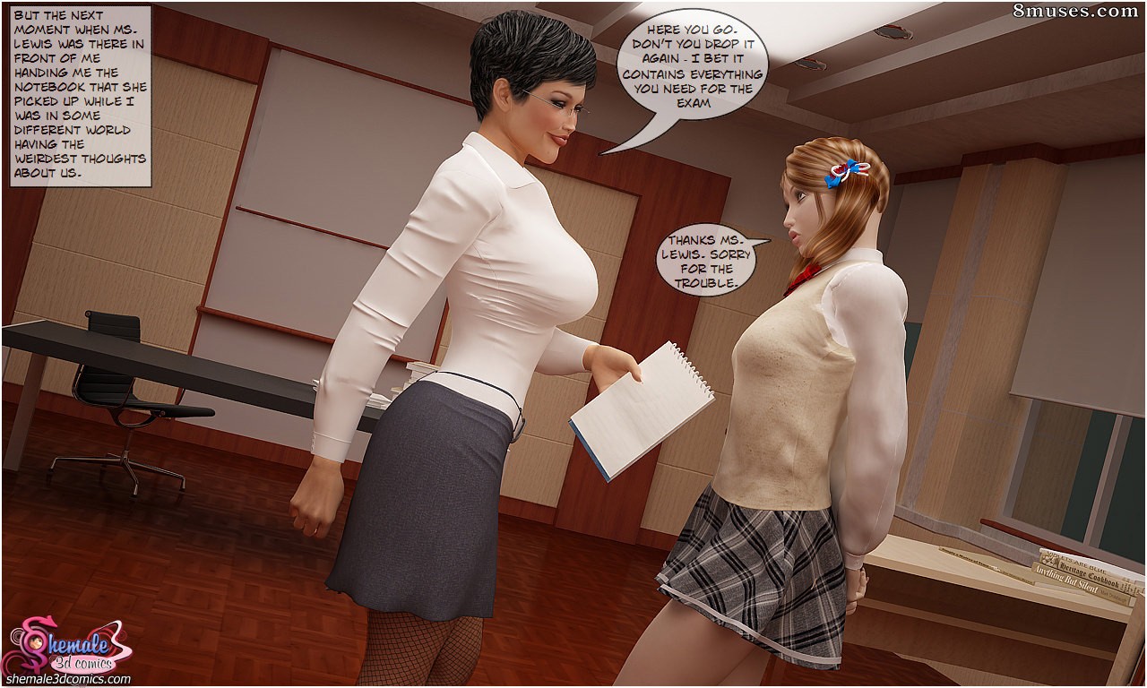 Shemale3DComics.com Collection - A Escola Internato Hotkiss - Página 11