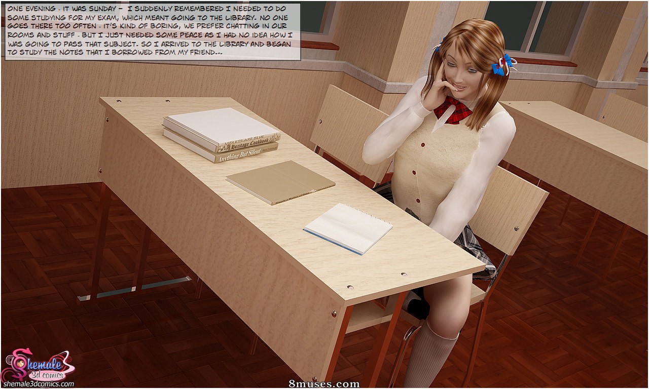 Shemale3DComics.com Collection - La escuela de internado Hotkiss - Página 3