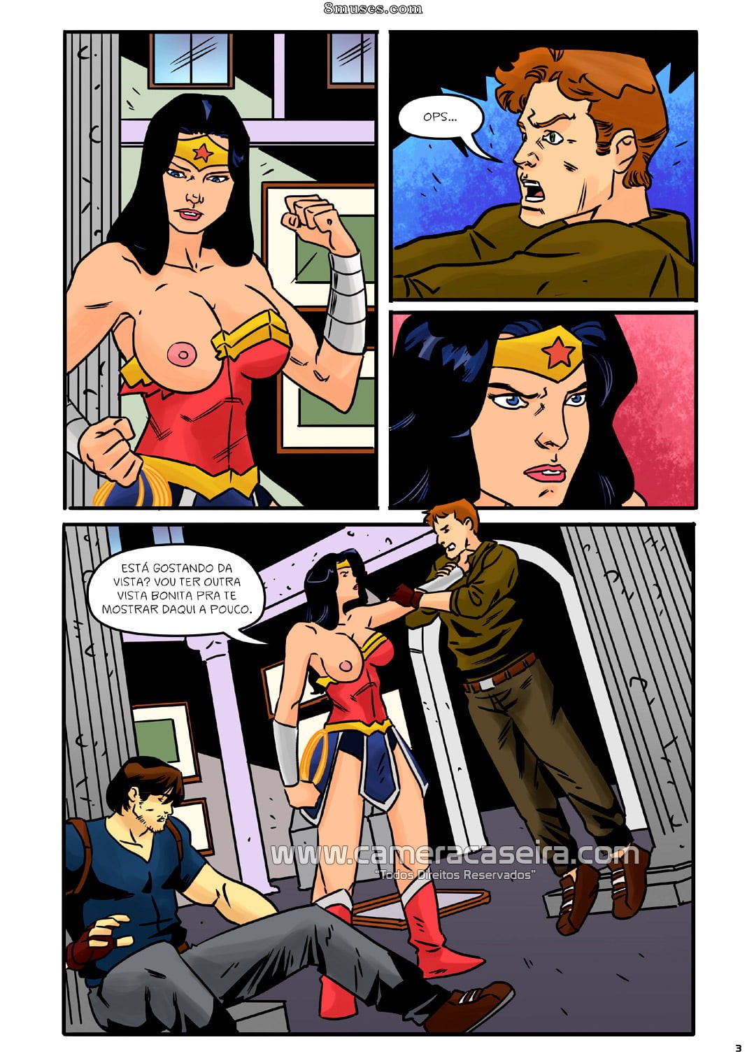 A Vida Secreta dos Super Heróis - 7 Maravilha de Sexo - Page 3