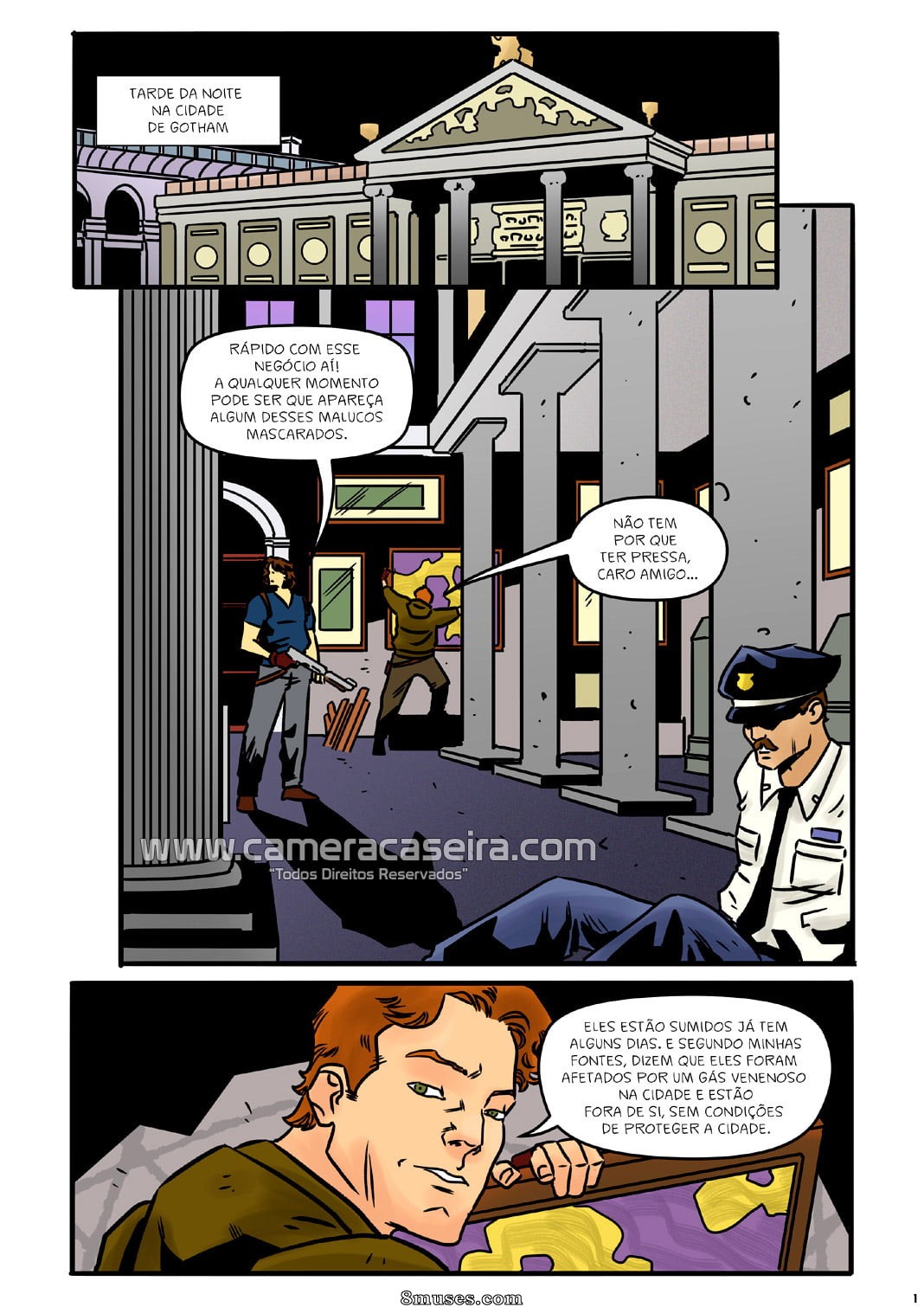 A Vida Secreta dos Super Heróis - 7 Maravilha de Sexo - Page 1