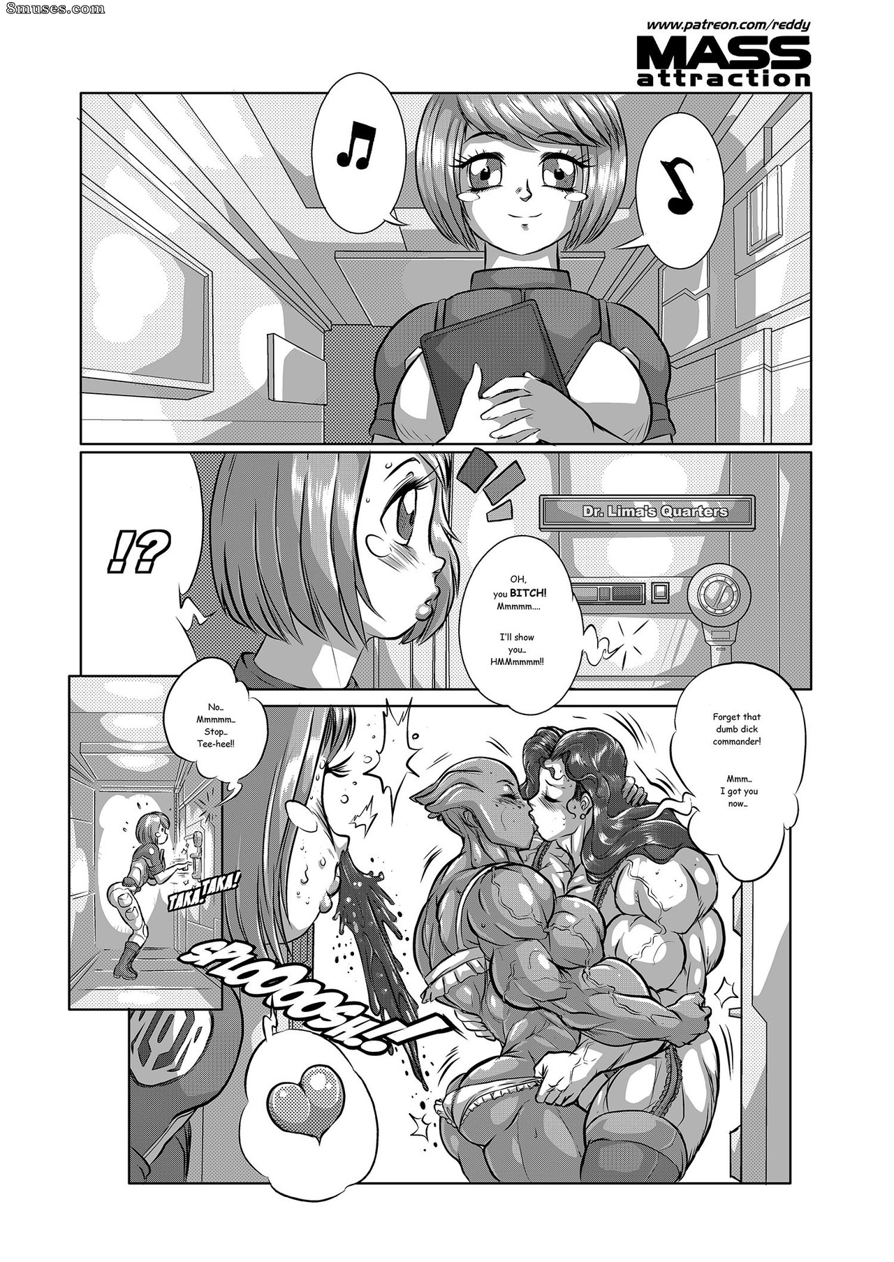 Reddyheart Comics - Atração em Massa - Página 1