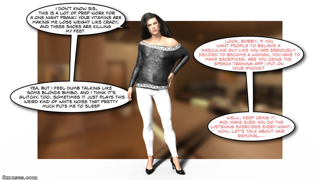 LovelyTGCaptions - O reencontro - Página 3
