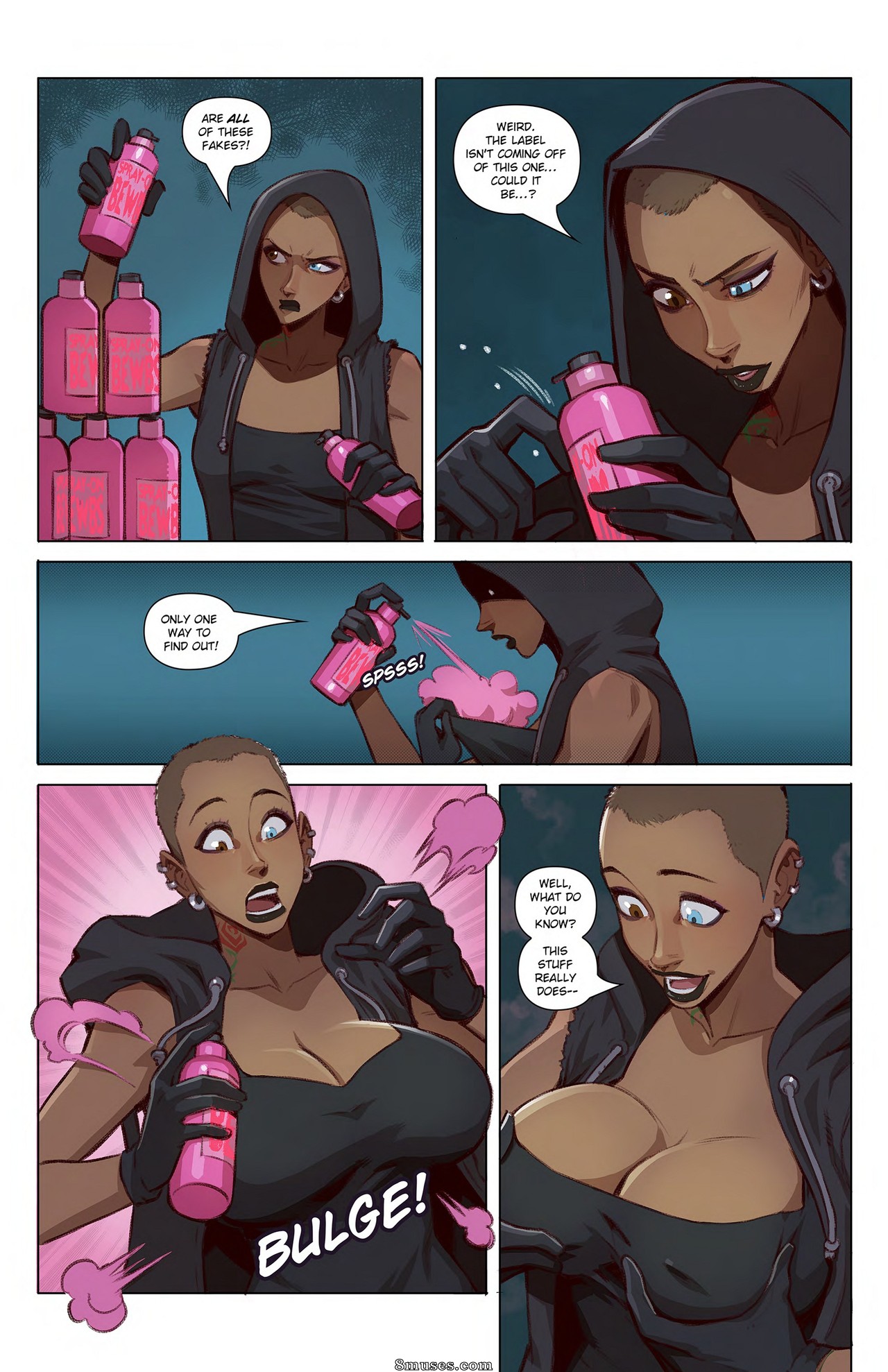 Spray On Bewbs - Issue 1 - Page 6