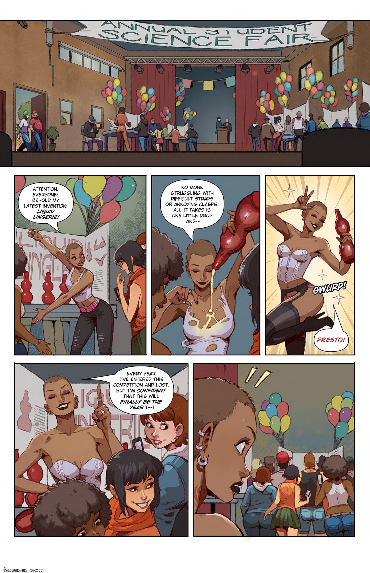 Spray On Bewbs - Issue 1 - Page 3