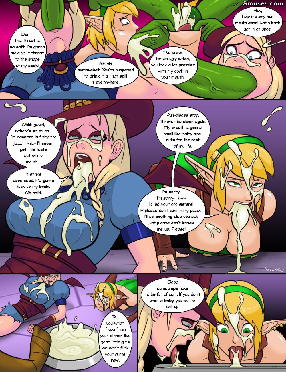 Savalkas Comics - Defensores del calabozo vs polla de orco - Página 2