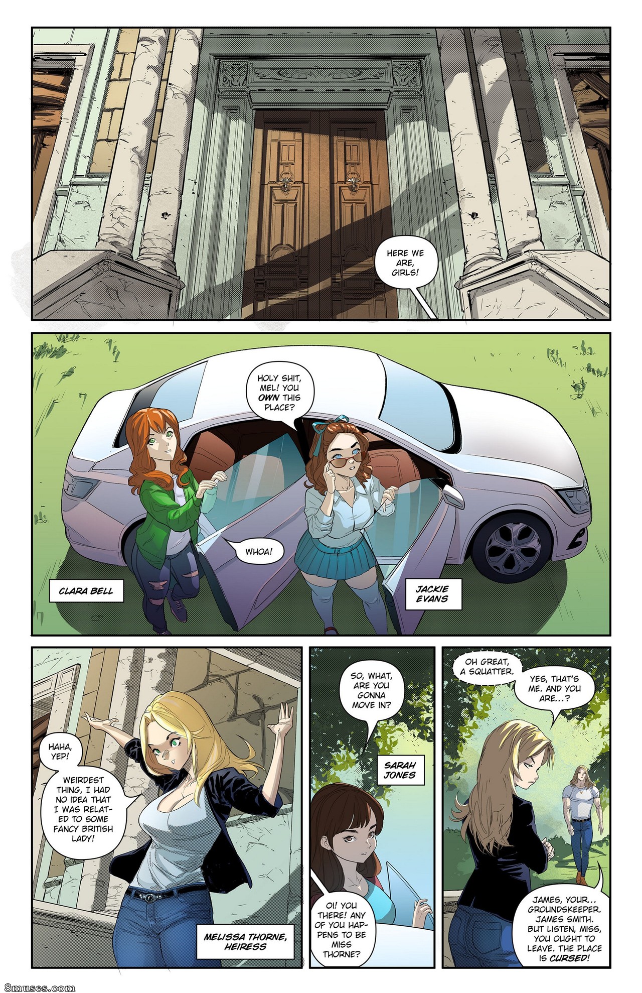The Mystery of Duskenheart Manor - Issue 1 - Page 3