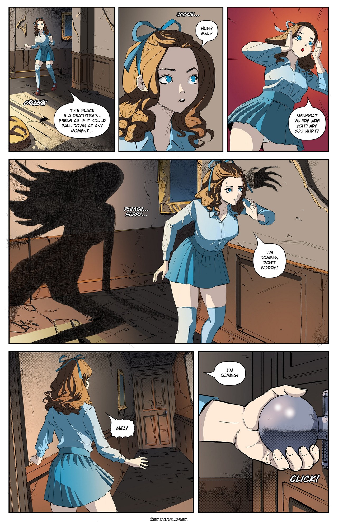 The Mystery of Duskenheart Manor - Issue 1 - Page 8