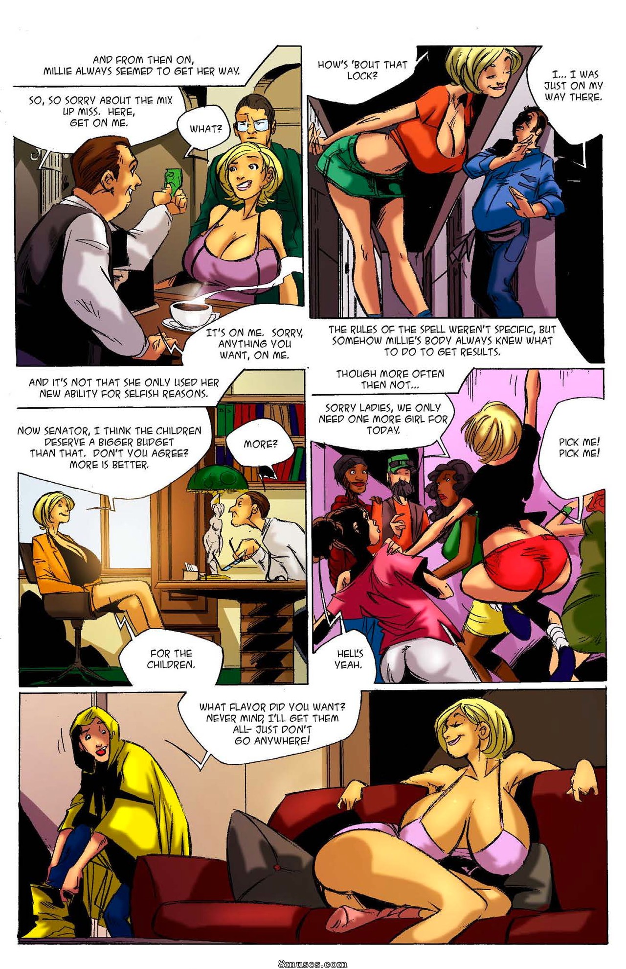 BE Story Club Comics - Till She Gets Her Way - Page 10