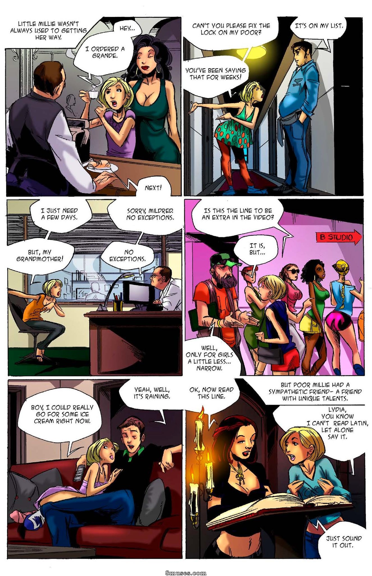 BE Story Club Comics - Till She Gets Her Way - Page 9