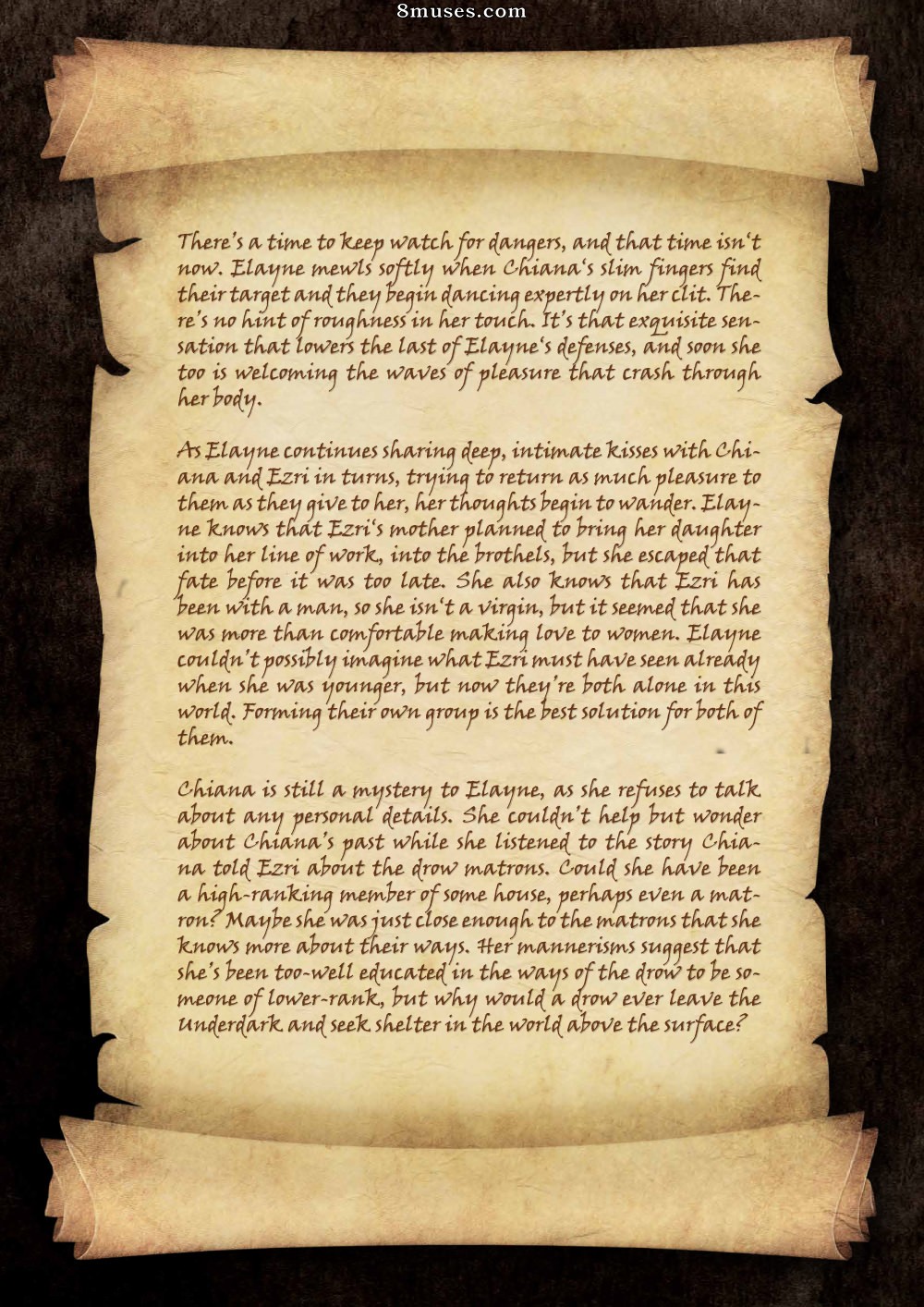 Knight Elayne - Elven Love - Story - Page 19