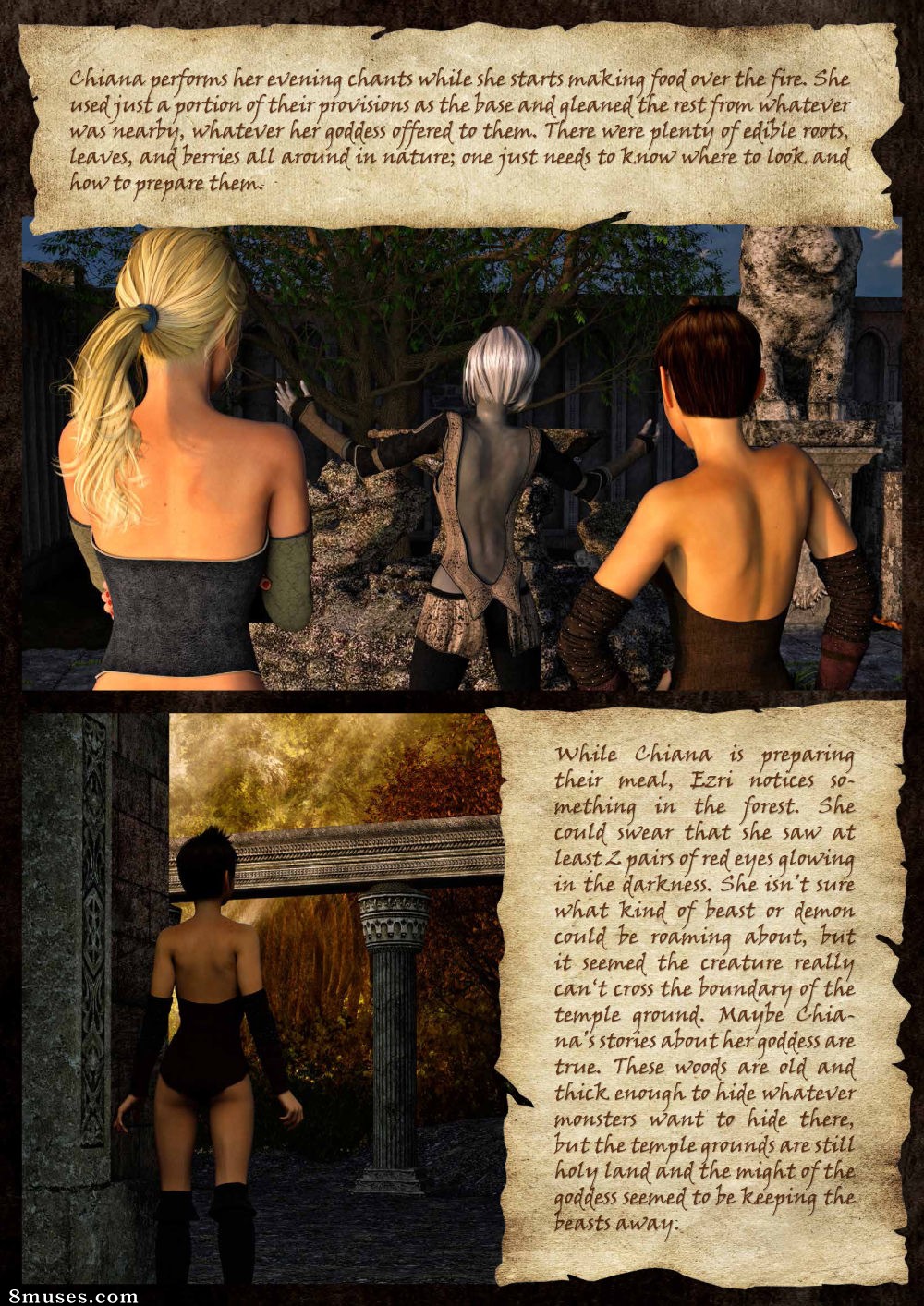 Knight Elayne - Elven Love - Story - Page 7