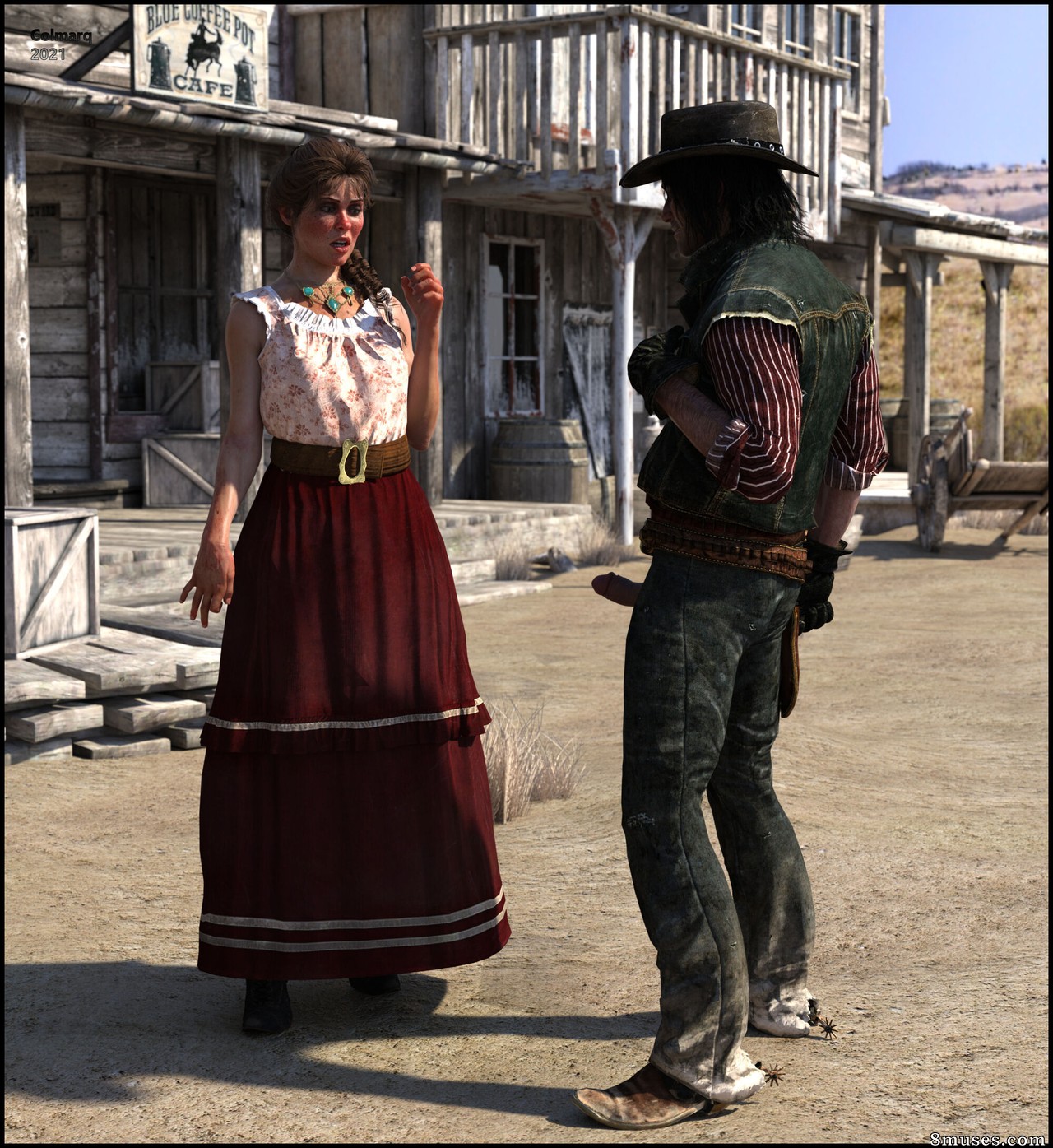 Colmarq - The Drifter 1 ... Mary Beth Gaskill and John Marston RDR2 - Page 1