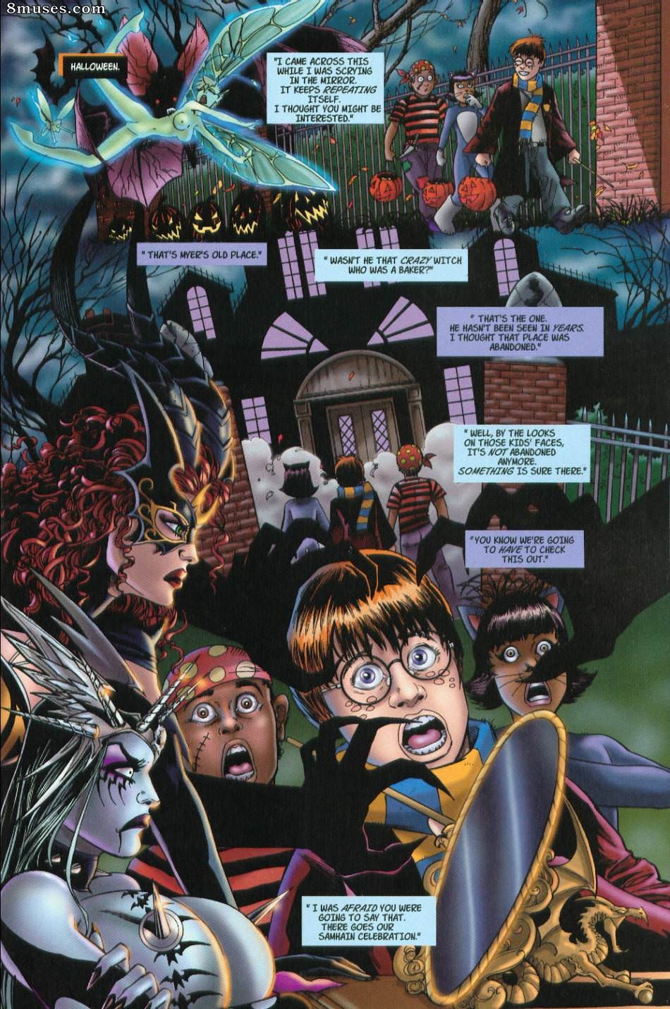 BroadSword Comics - Tarot - A bruxa da rosa negra 016 - Página 6