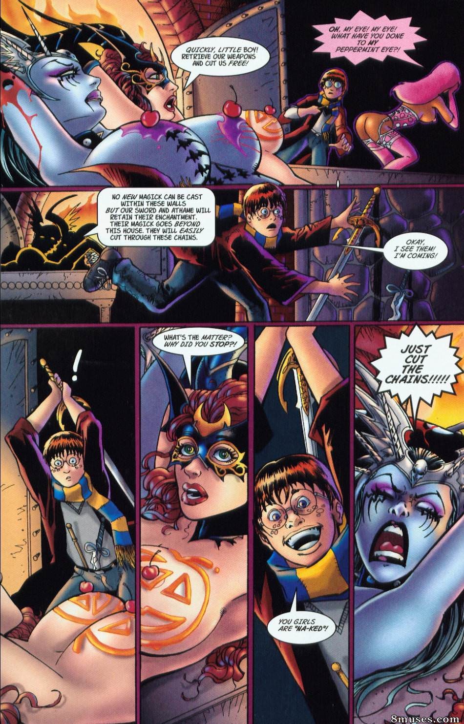BroadSword Comics - Tarot - Witch of the Black Rose 016 - Page 23