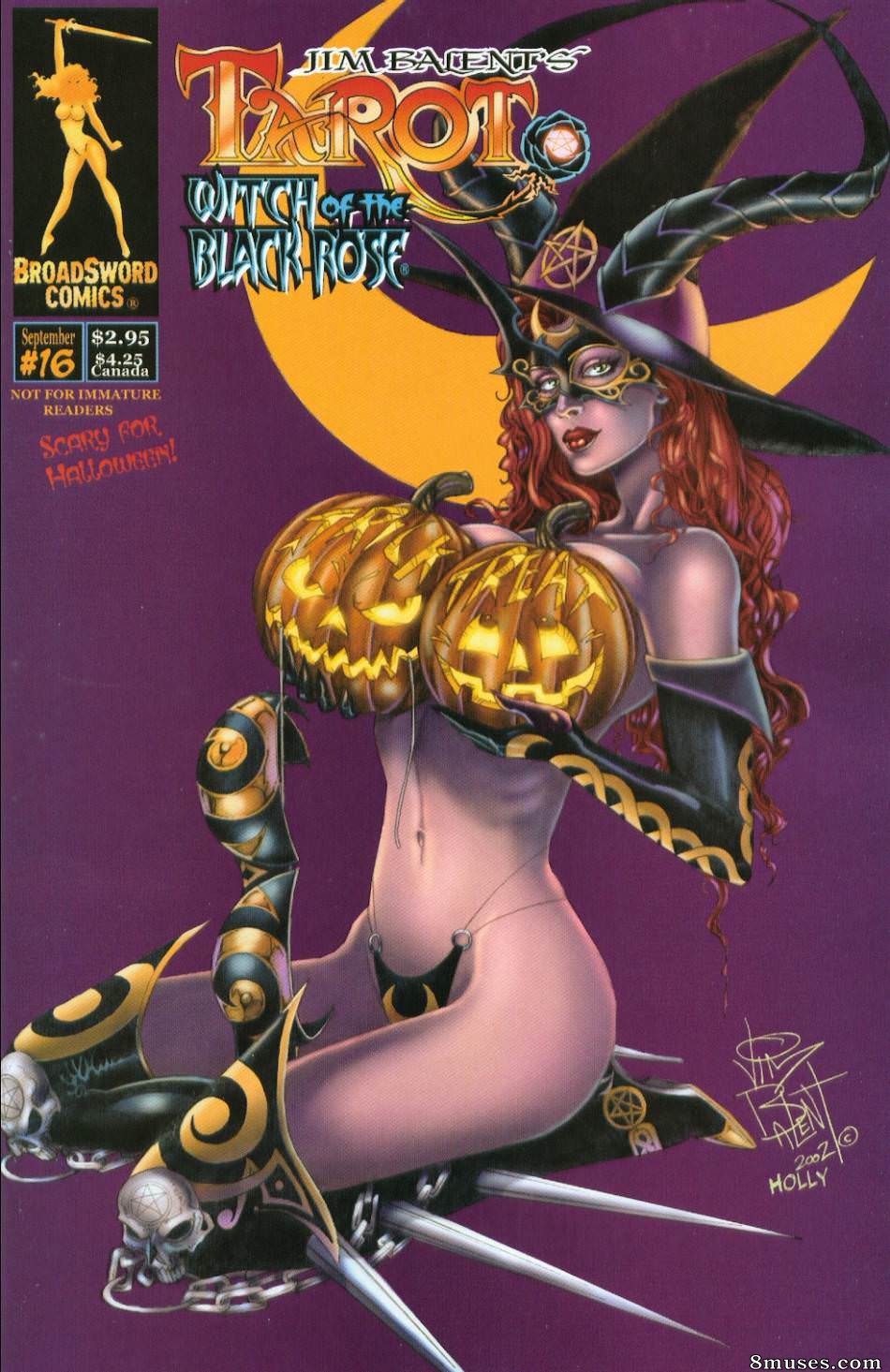BroadSword Comics - Tarot - A bruxa da rosa negra 016 - Página 2