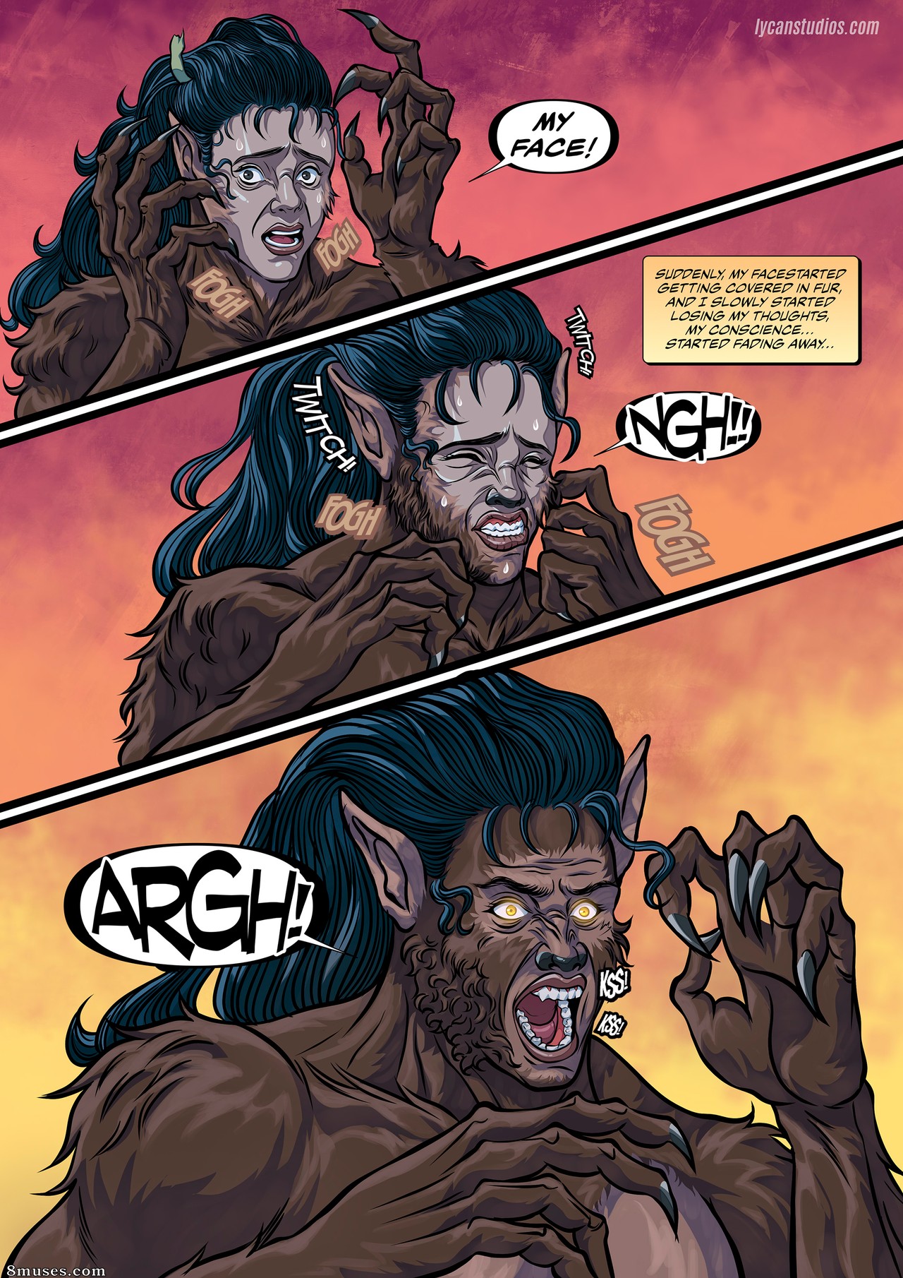 Locofuria Comics - 100 Ways to Become a Monster 42 - Feral Shift - Page 31