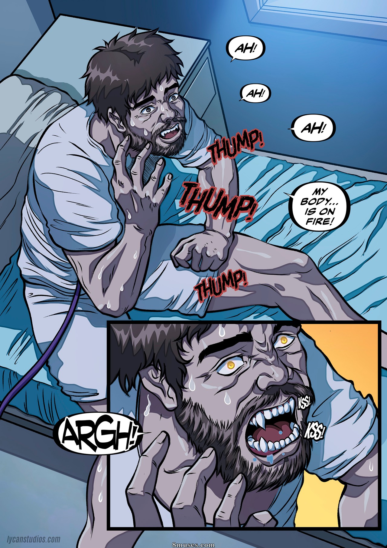Locofuria Comics - 100 Ways to Become a Monster 42 - Feral Shift - Page 9