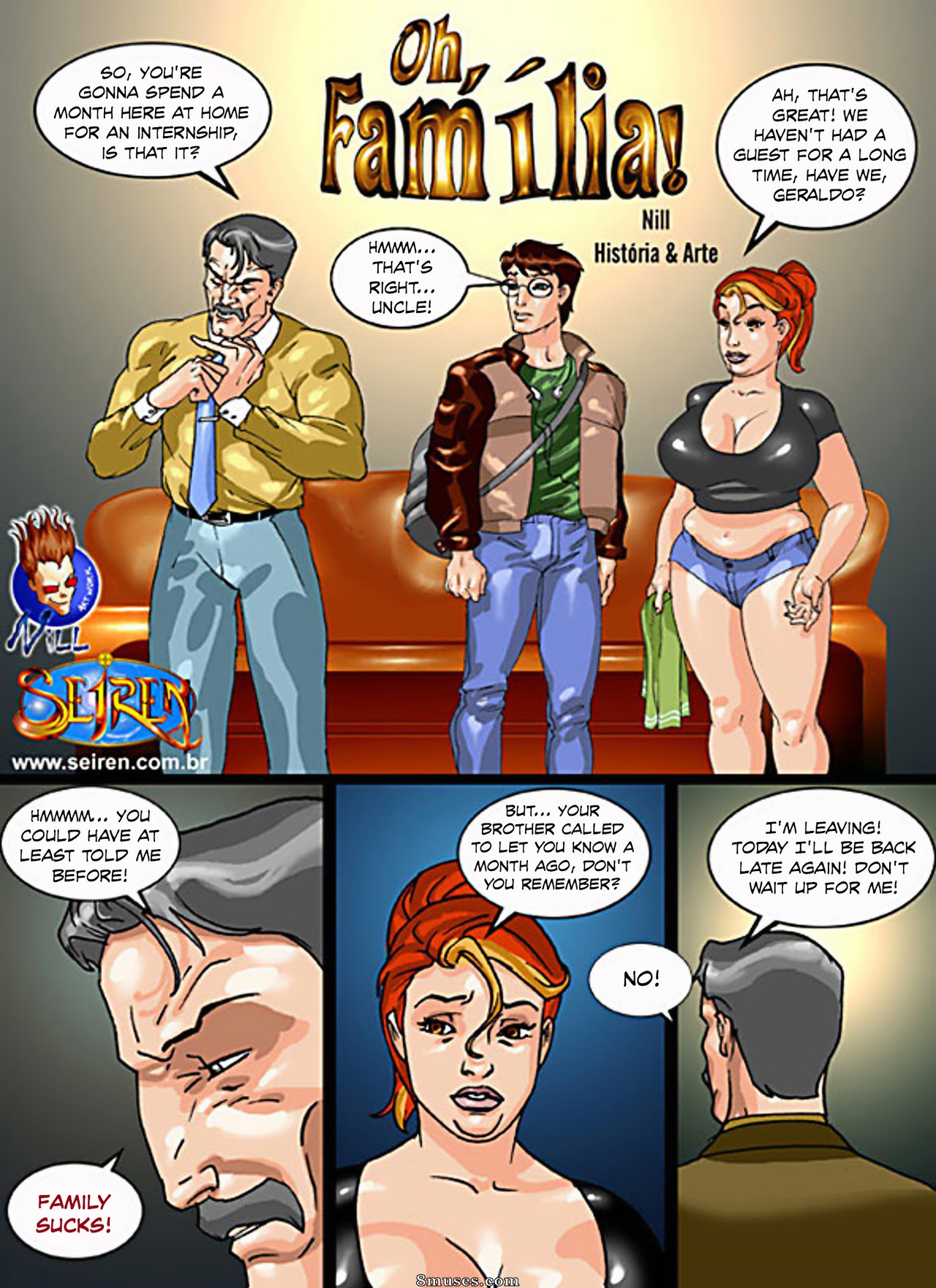 Seiren.com.br Comics - Oh Familia 1 - Page 2