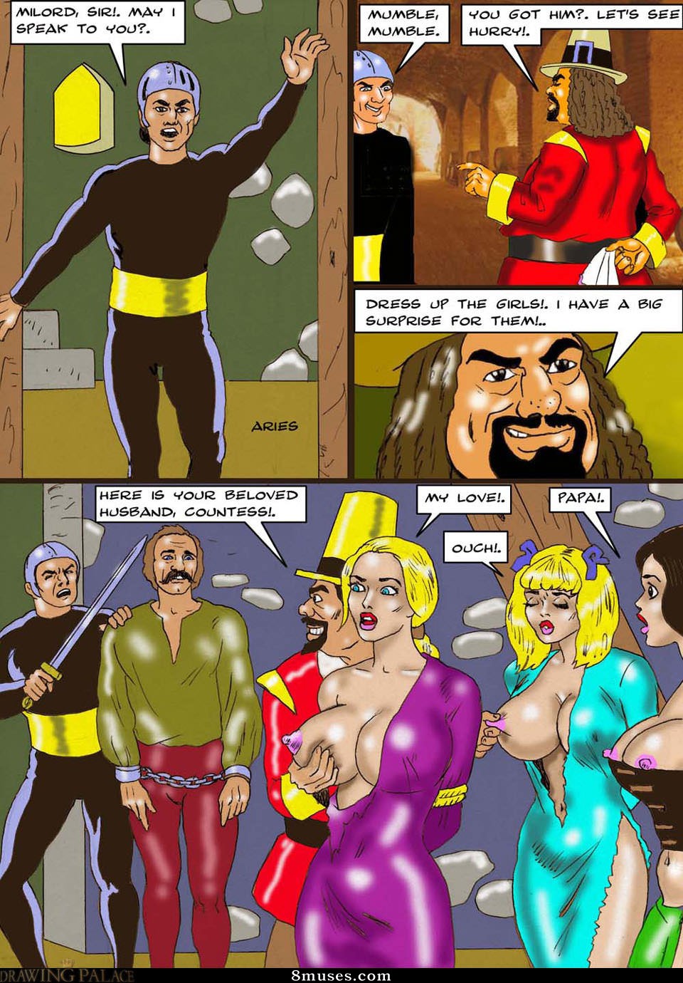 Drawing Palace Comics - Three Women - Page 11