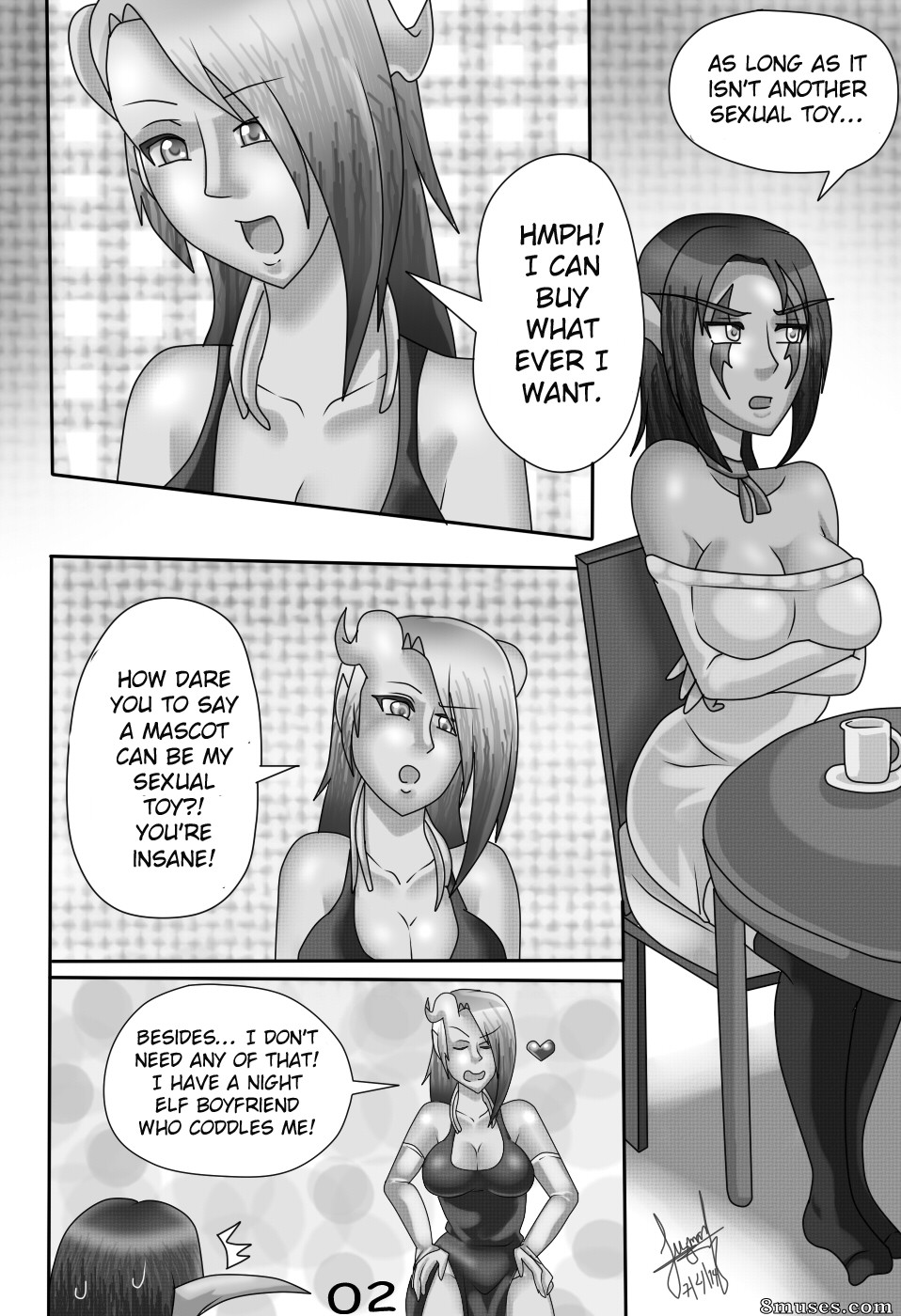 Devil Mary Comics - Tudo pode mudar de surpresa - Página 4