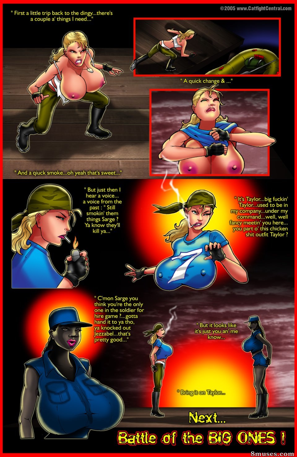 Catfight Central - Soldier of Fortune - Page 11