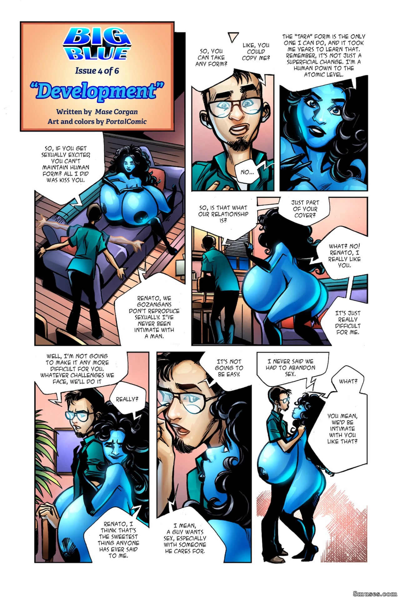Big Blue - Juggs of Justice - Issue 4 - Page 4