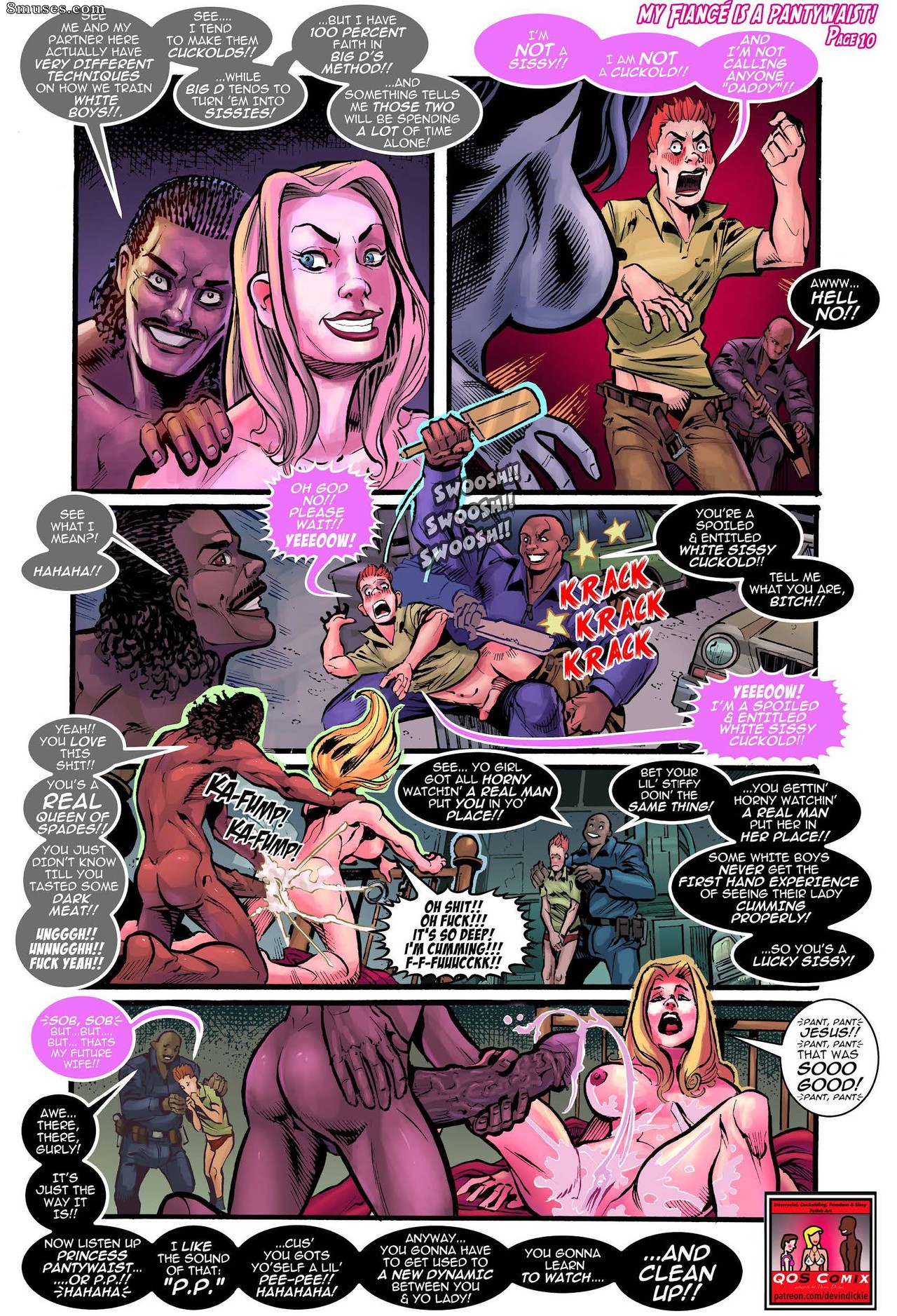 Devin Dickie Comics - My Fiance is a Pantywaist! - Page 10