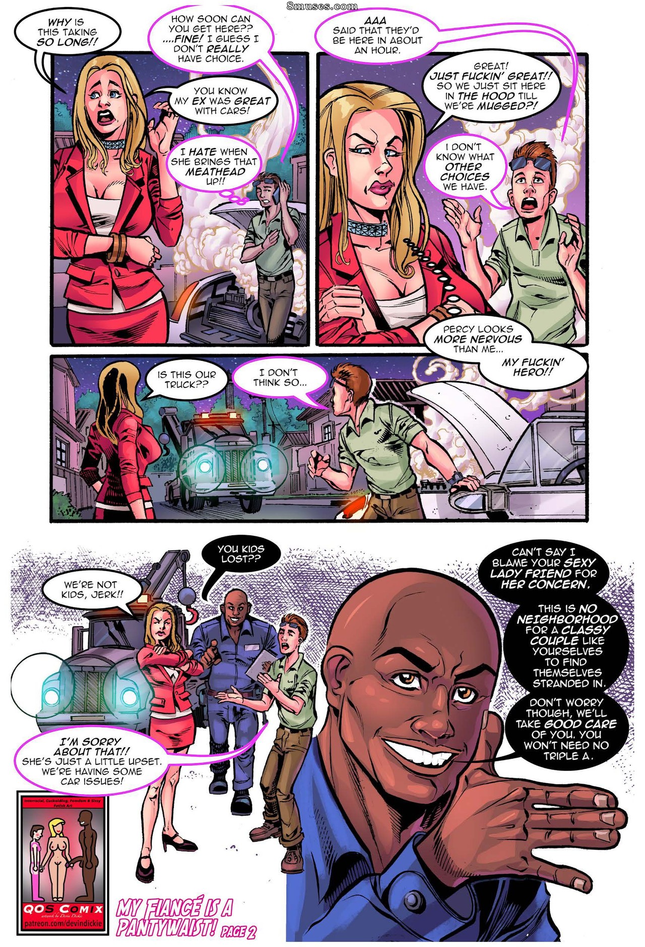 Devin Dickie Comics - My Fiance is a Pantywaist! - Page 2