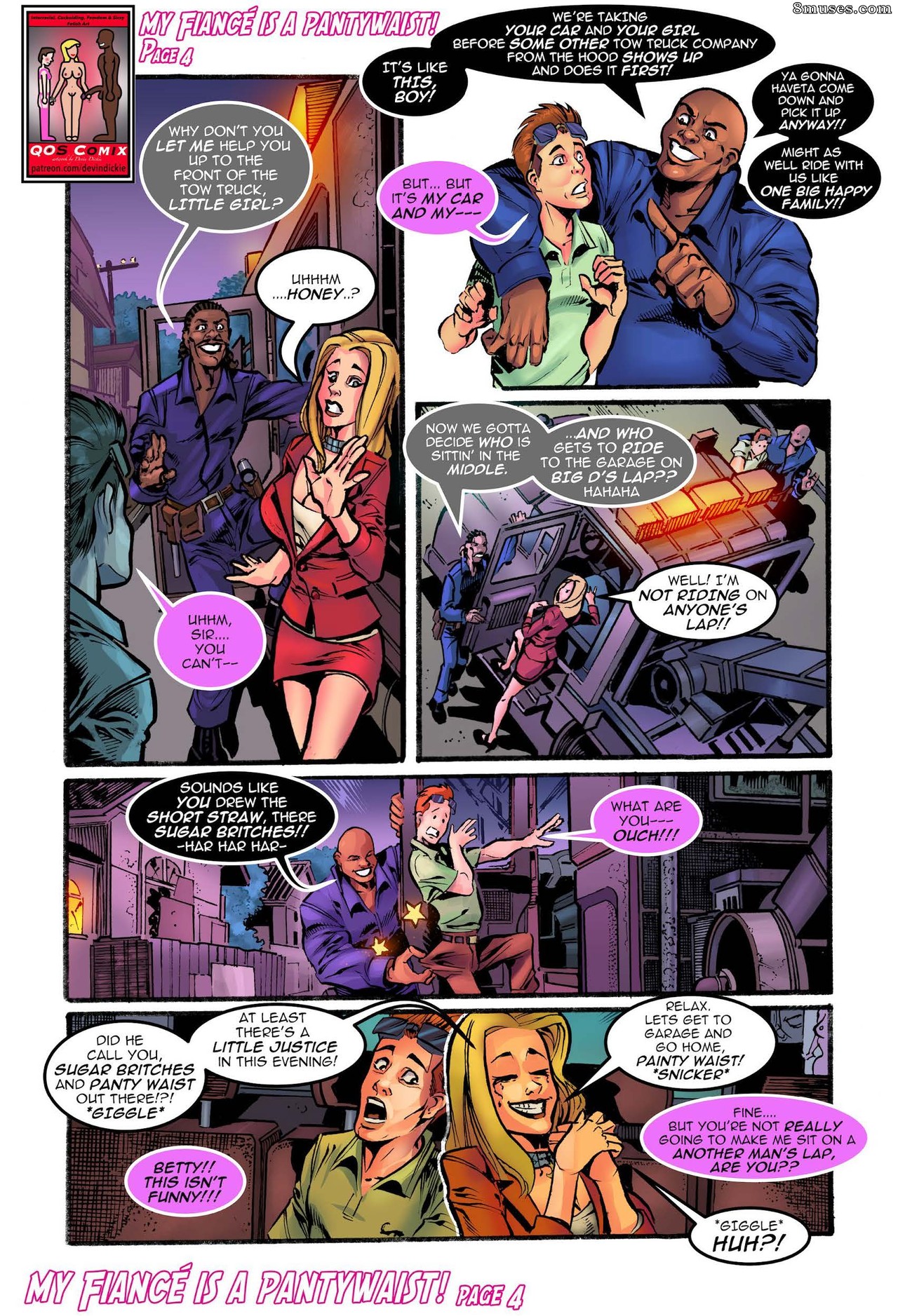 Devin Dickie Comics - My Fiance is a Pantywaist! - Page 4