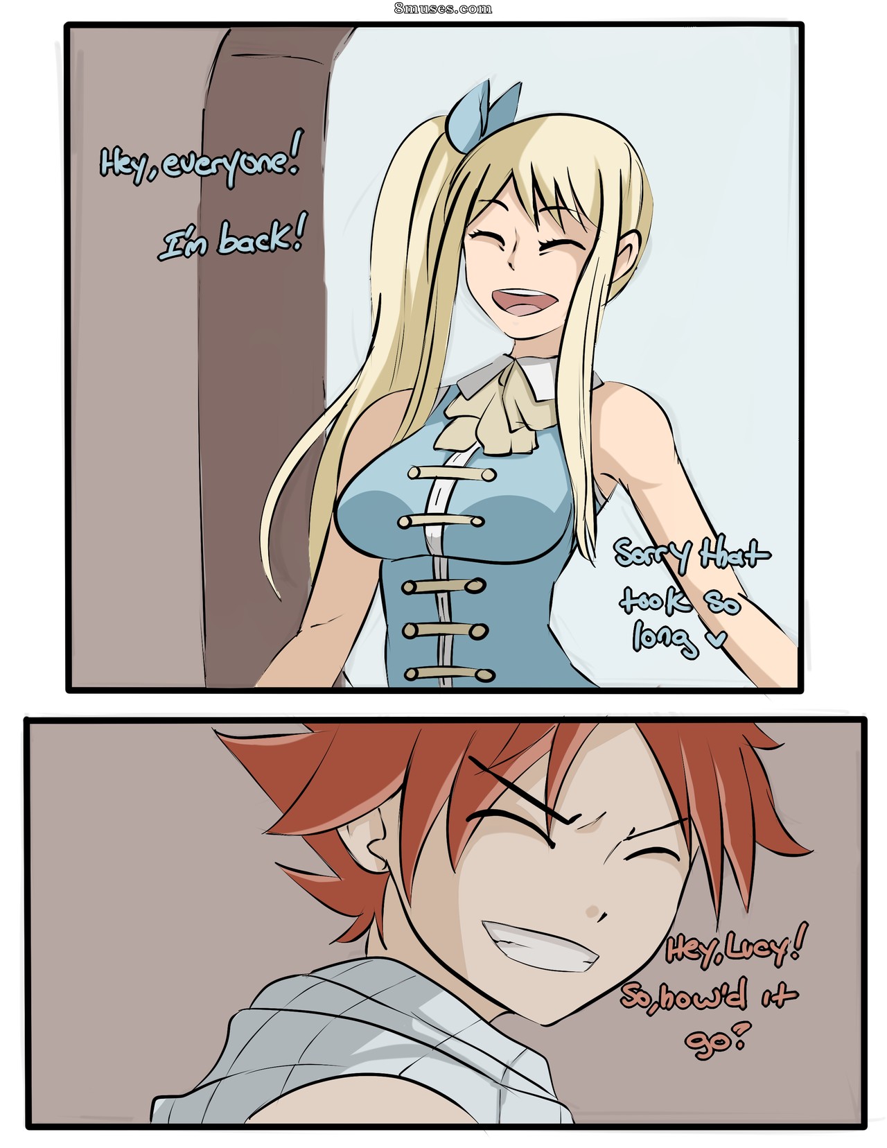 Inuyuru Comics - Corrupção de Erza - Página 19