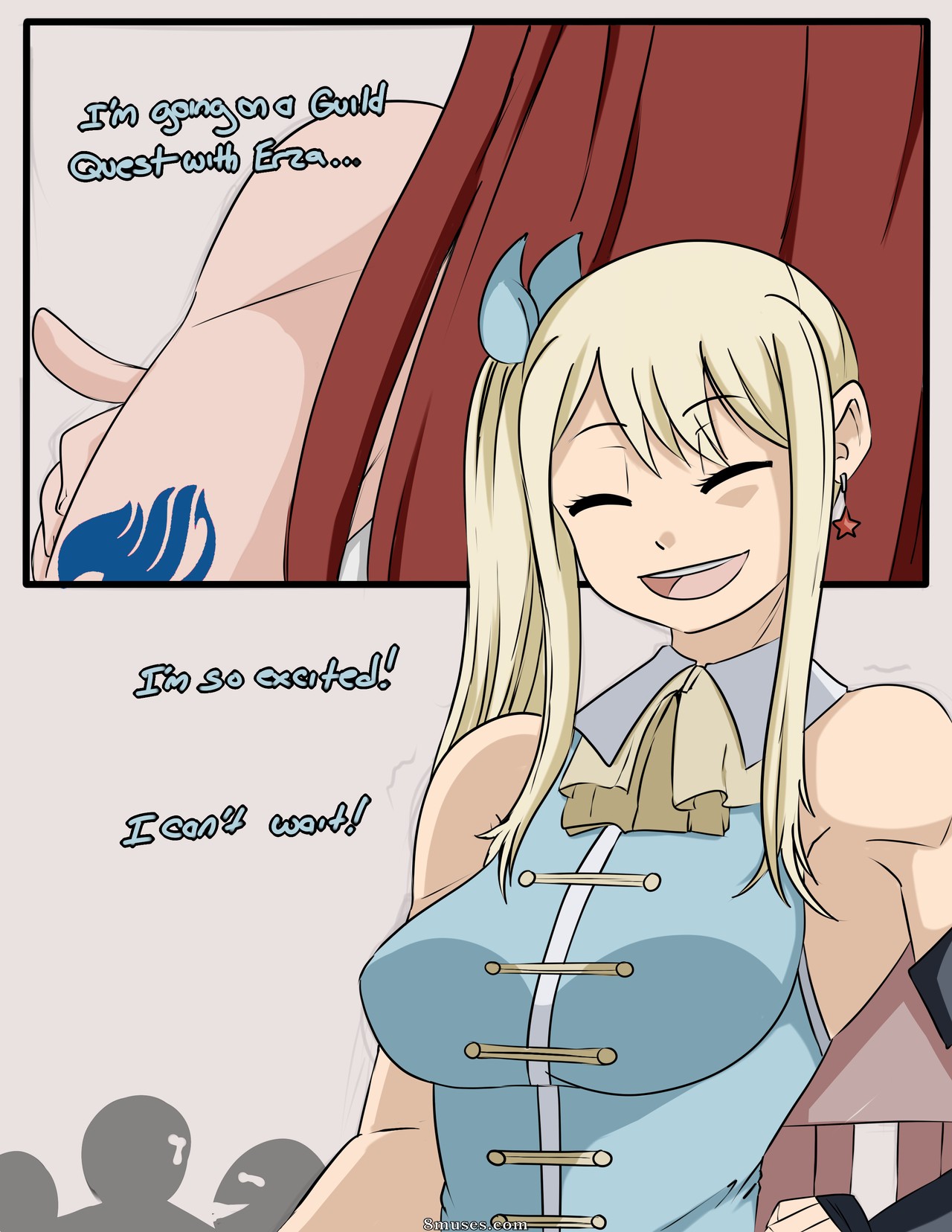 Inuyuru Comics - Corrupción de Erza - Página 1