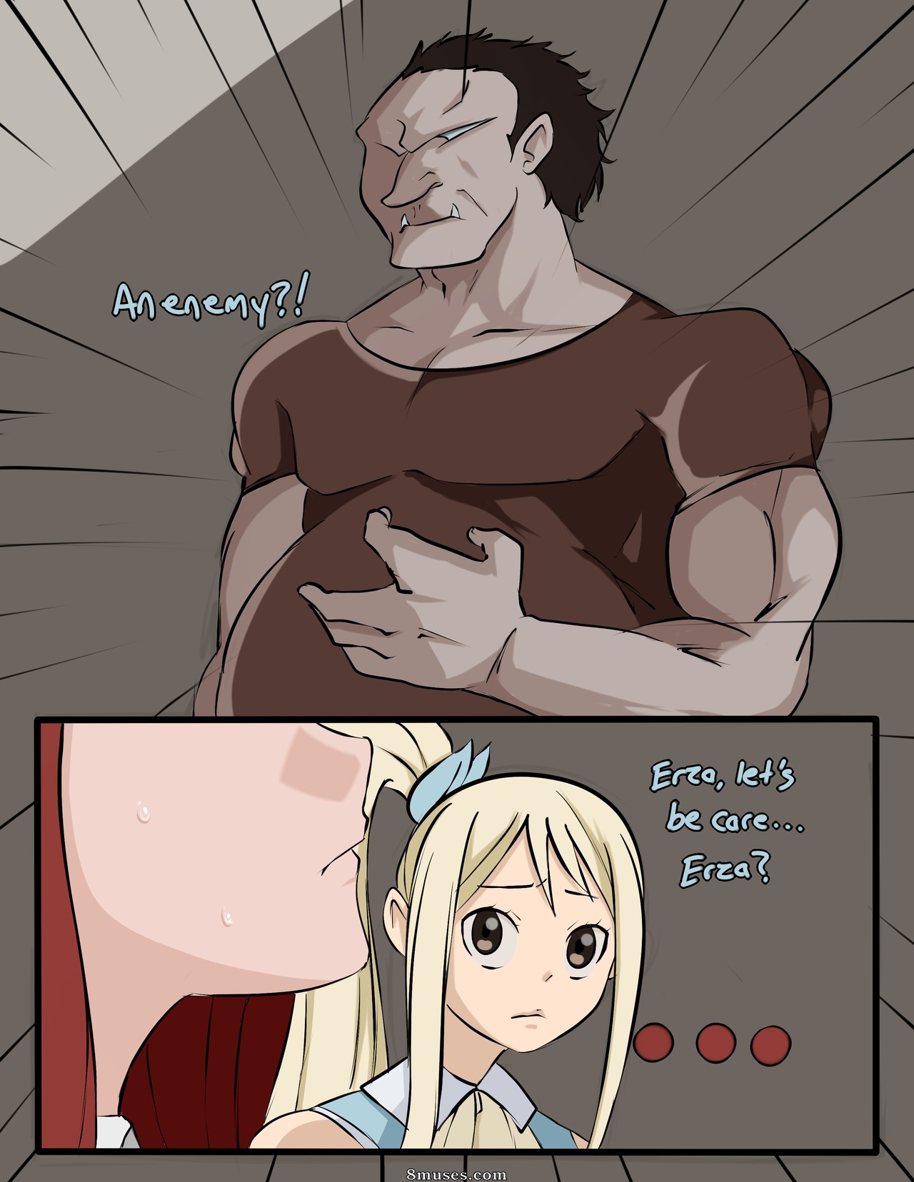 Inuyuru Comics - Corrupção de Erza - Página 6