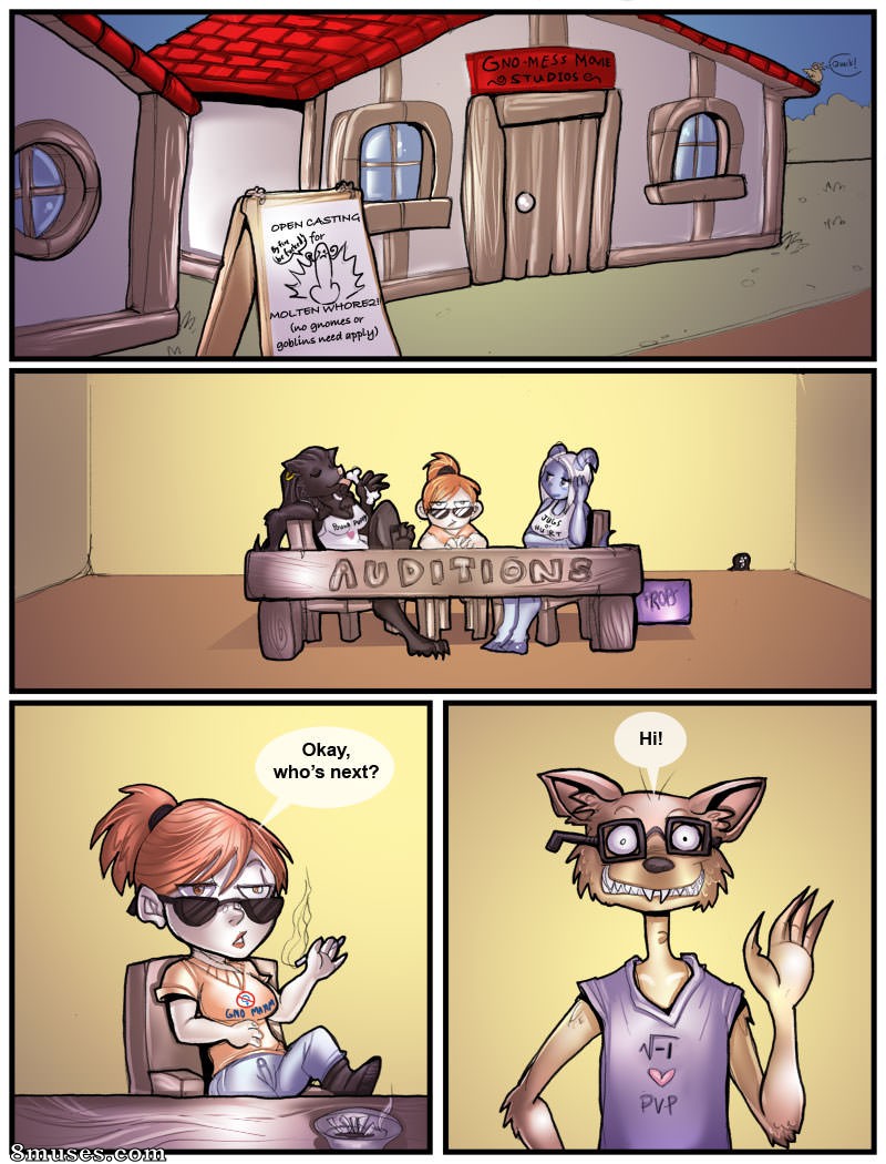 Shia Comics - World of Warcraft - Gno-Mess Porn - Page 1