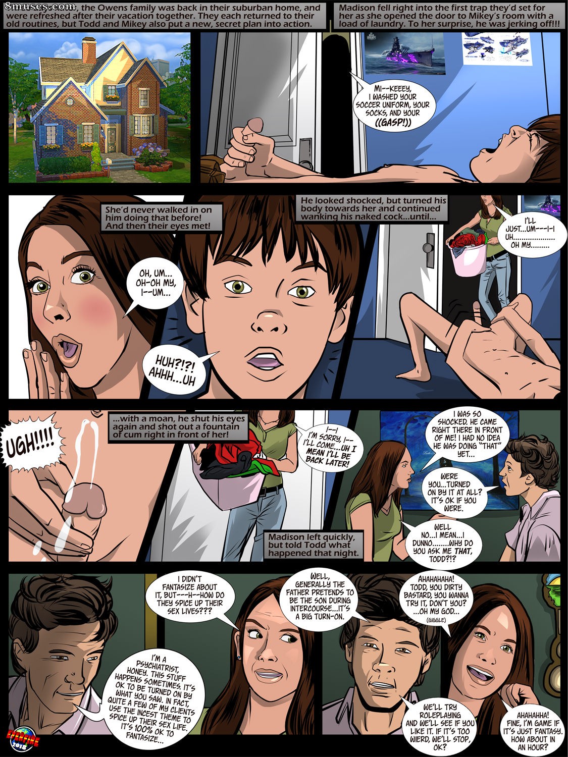 Everfire Comics - Confusão no motel - Página 8