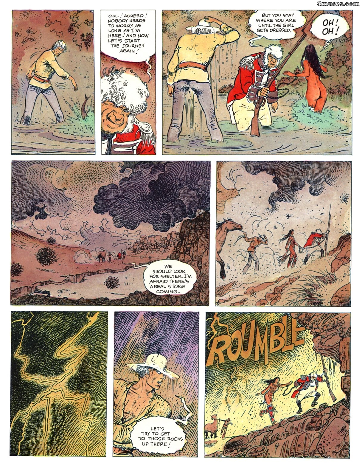 Milo Manara Comics - O homem de papel - Página 19