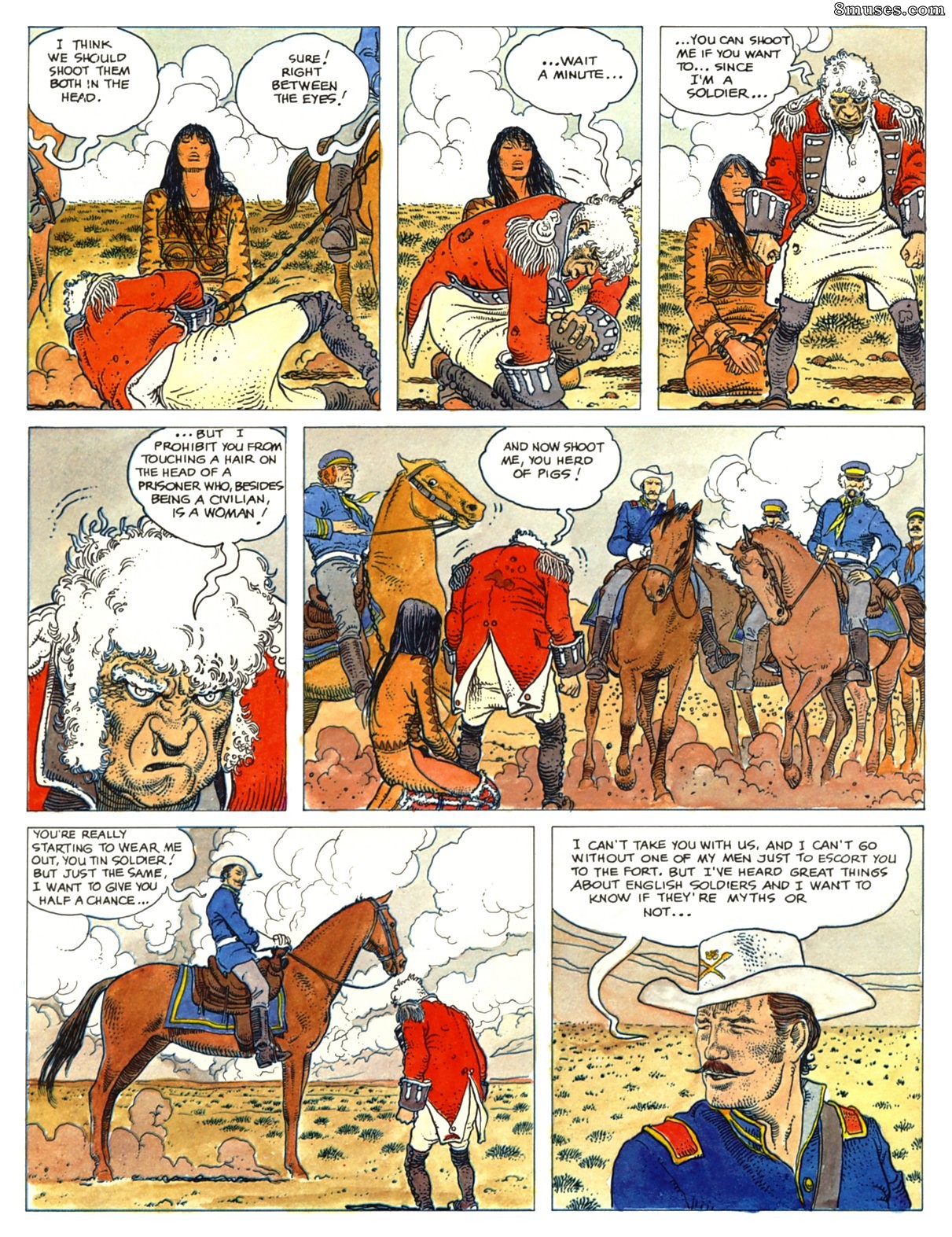 Milo Manara Comics - O homem de papel - Página 12