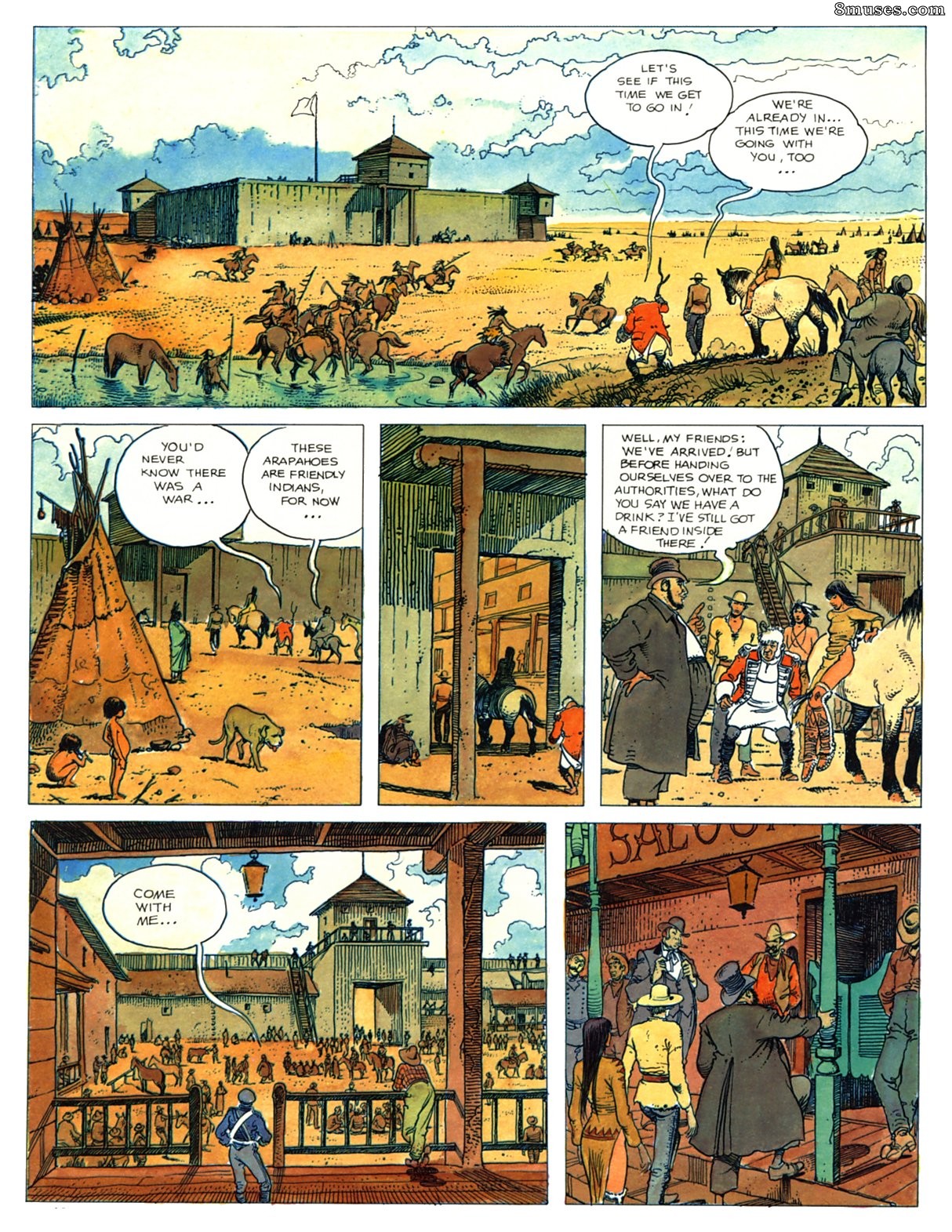 Milo Manara Comics - El hombre de papel - Página 36