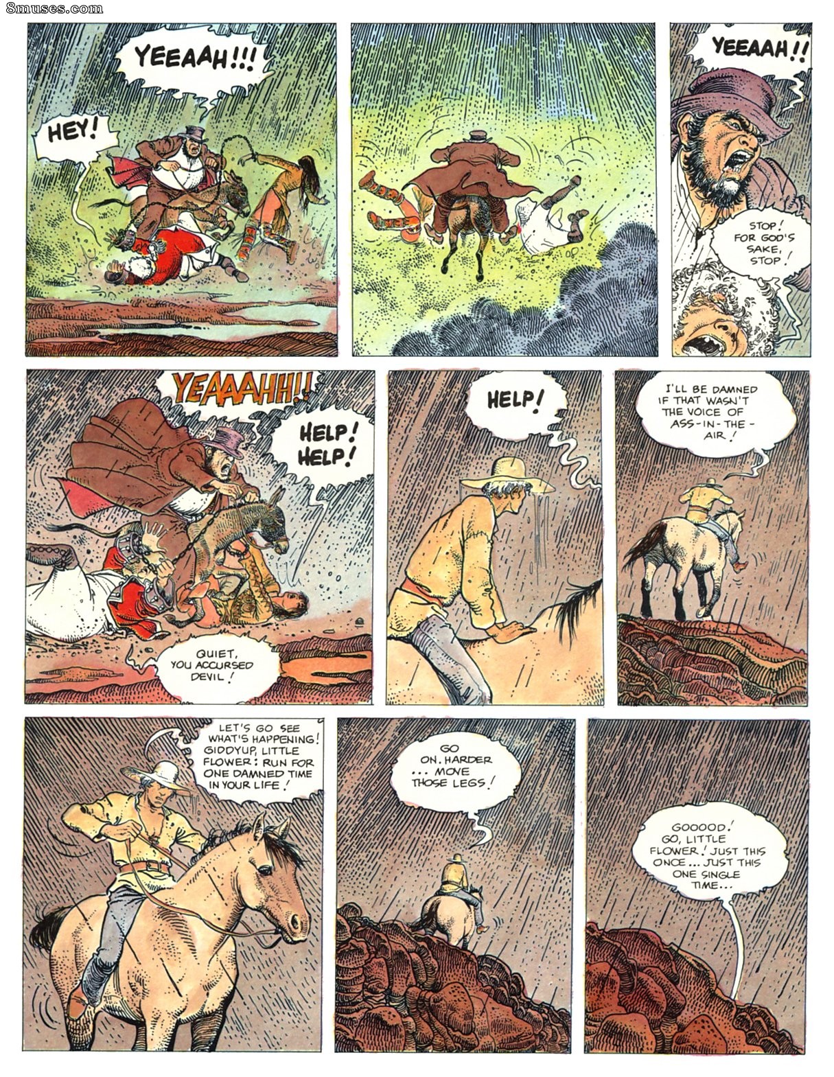 Milo Manara Comics - O homem de papel - Página 22