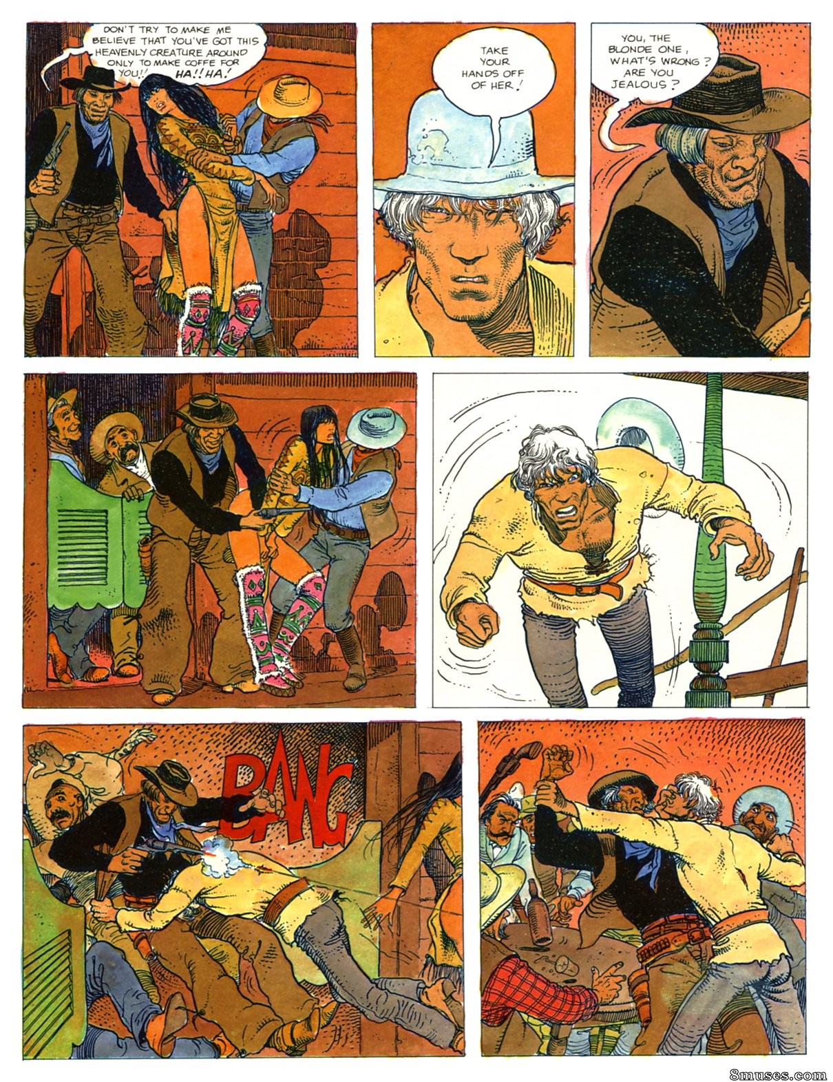 Milo Manara Comics - El hombre de papel - Página 39