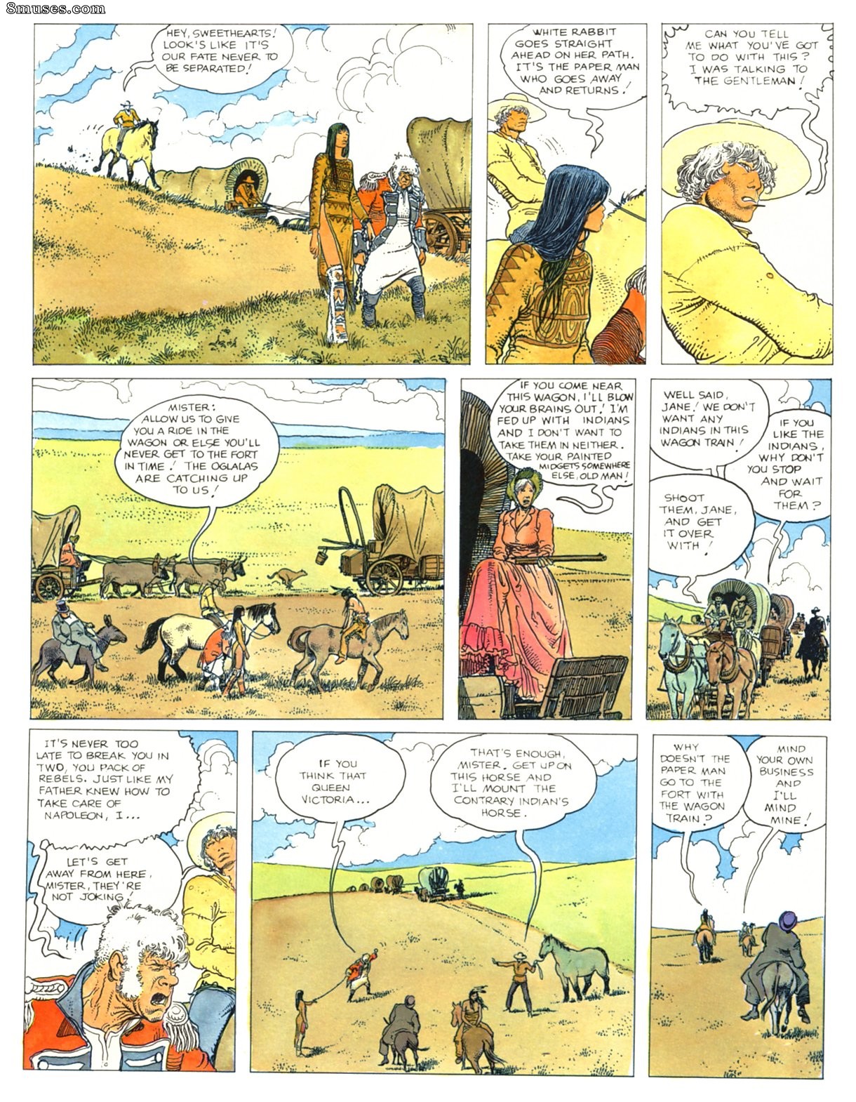 Milo Manara Comics - El hombre de papel - Página 31