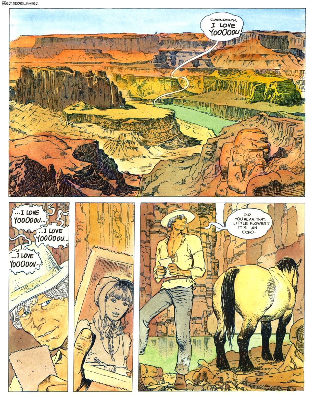 Milo Manara Comics - O homem de papel - Página 3