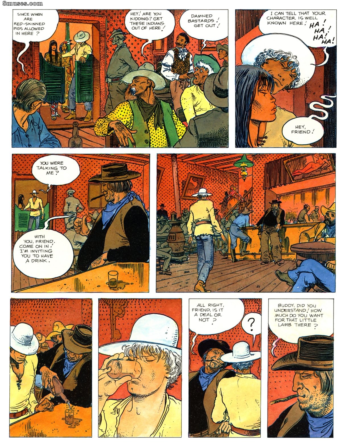 Milo Manara Comics - O homem de papel - Página 37