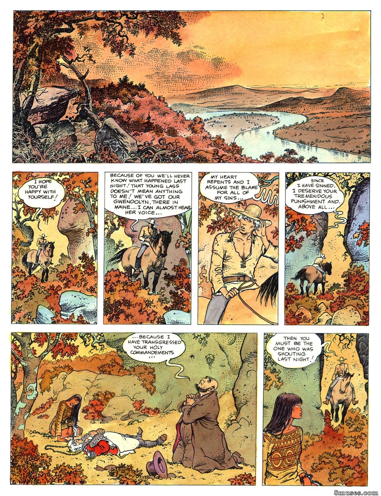 Milo Manara Comics - O homem de papel - Página 23
