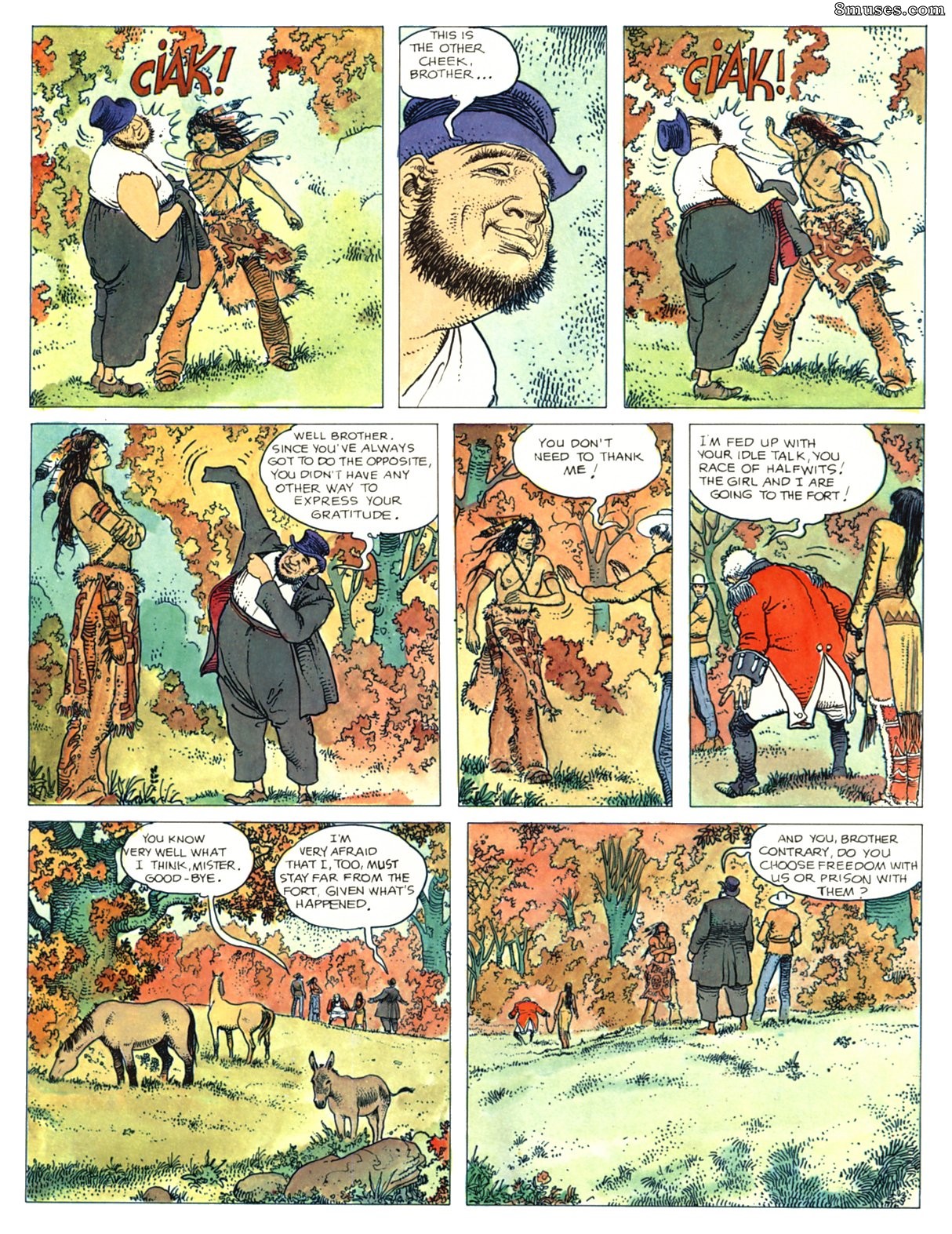 Milo Manara Comics - O homem de papel - Página 28
