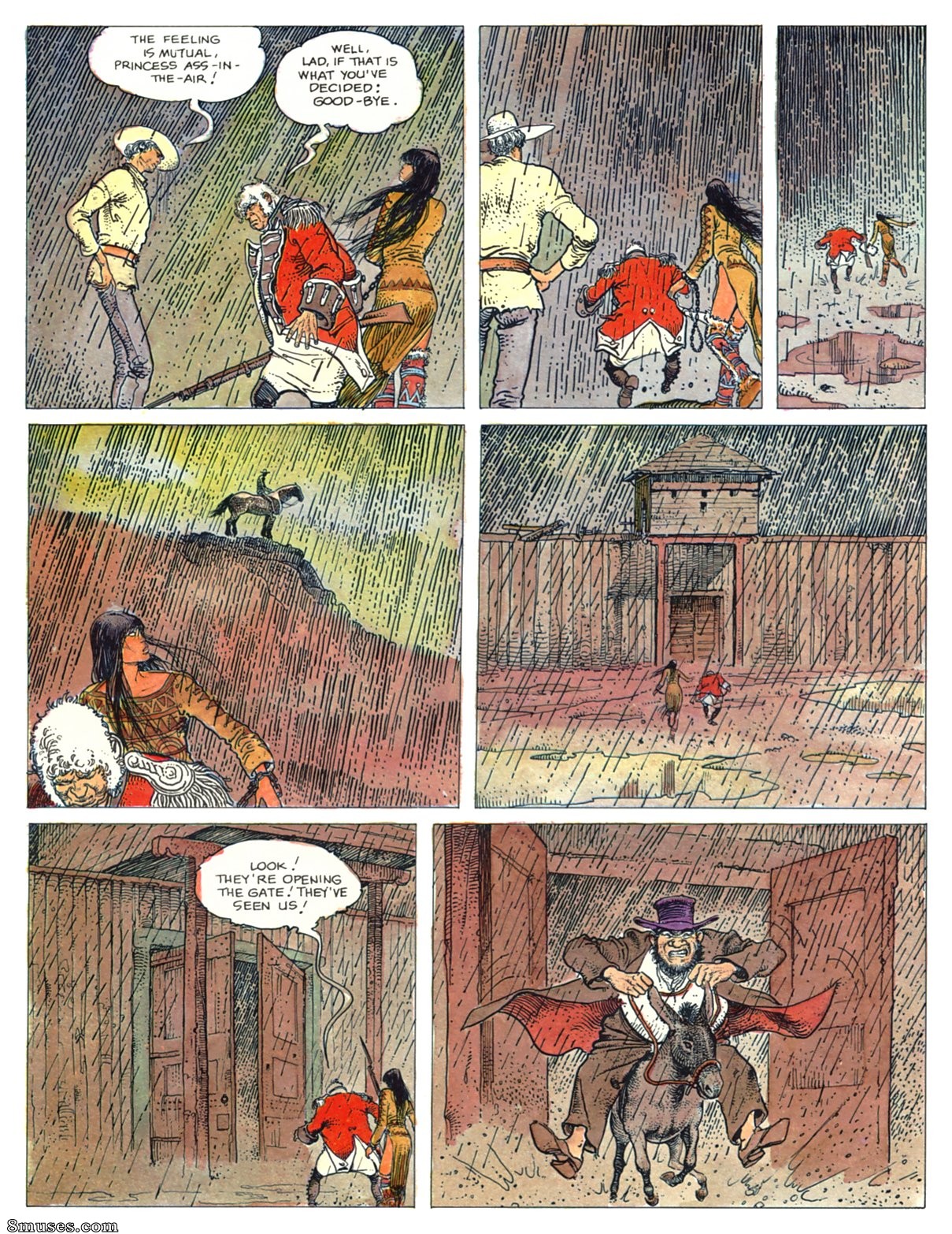 Milo Manara Comics - El hombre de papel - Página 21