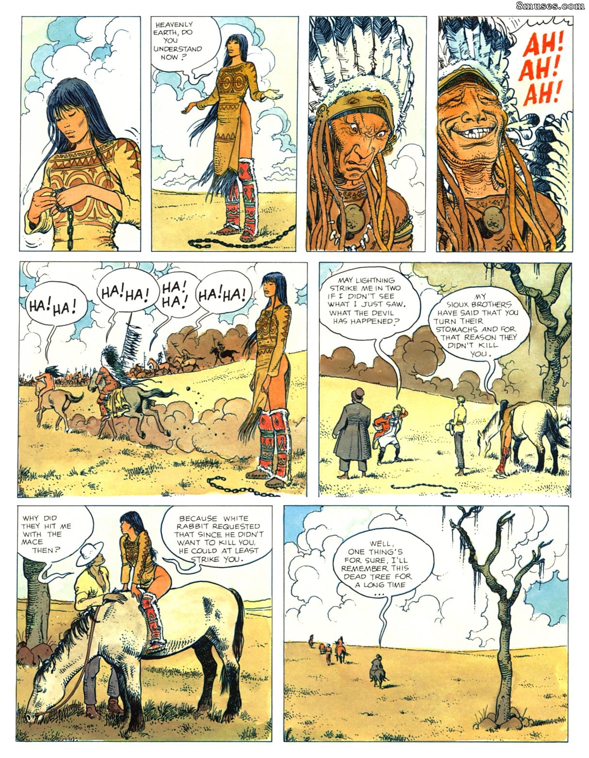 Milo Manara Comics - O homem de papel - Página 35