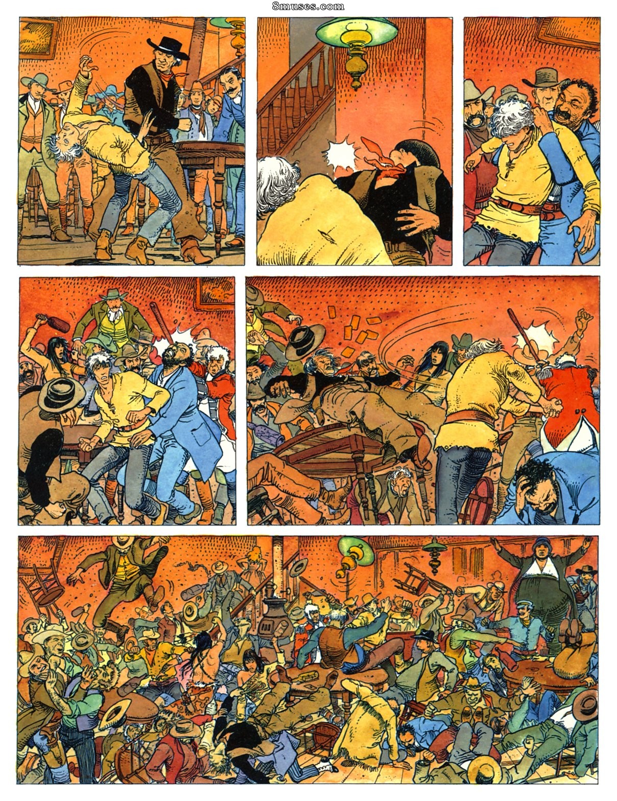 Milo Manara Comics - El hombre de papel - Página 40